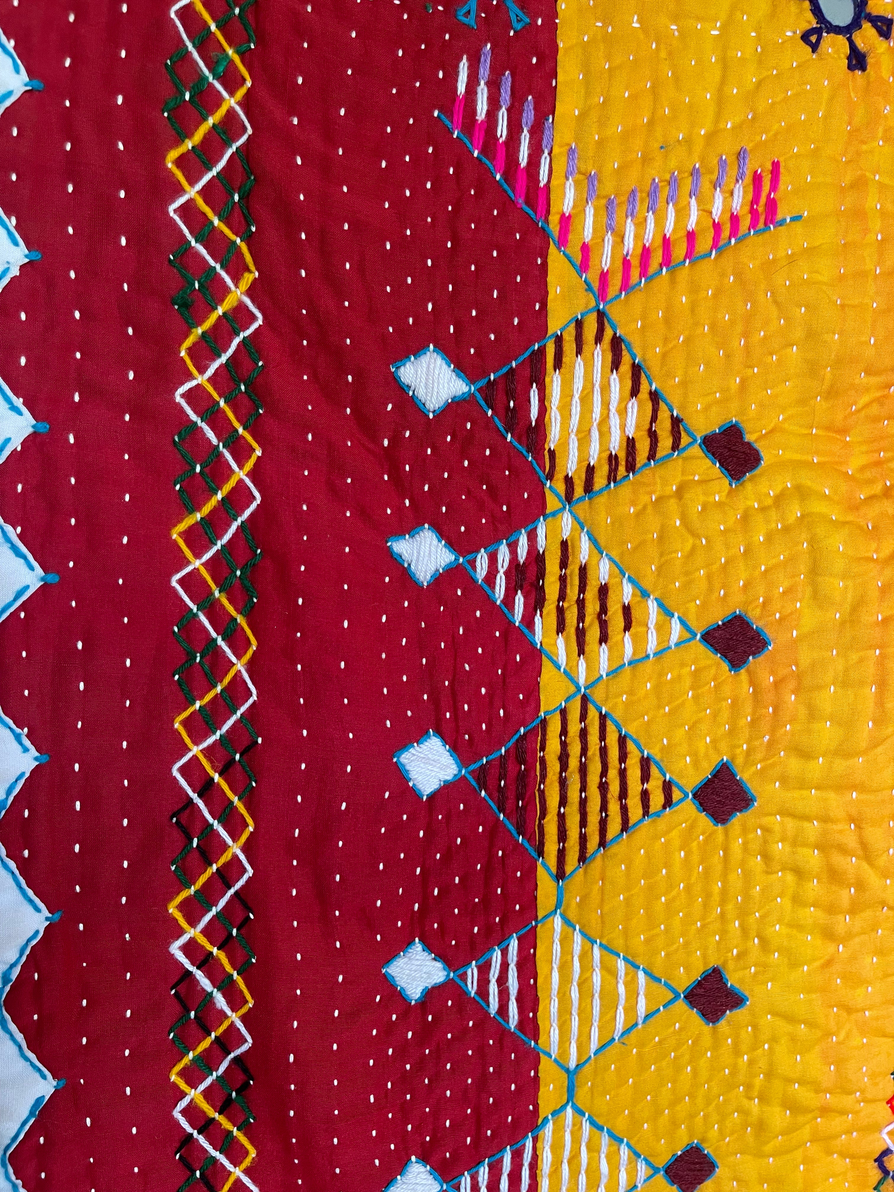 KALBELIA QUILT - YELLOW