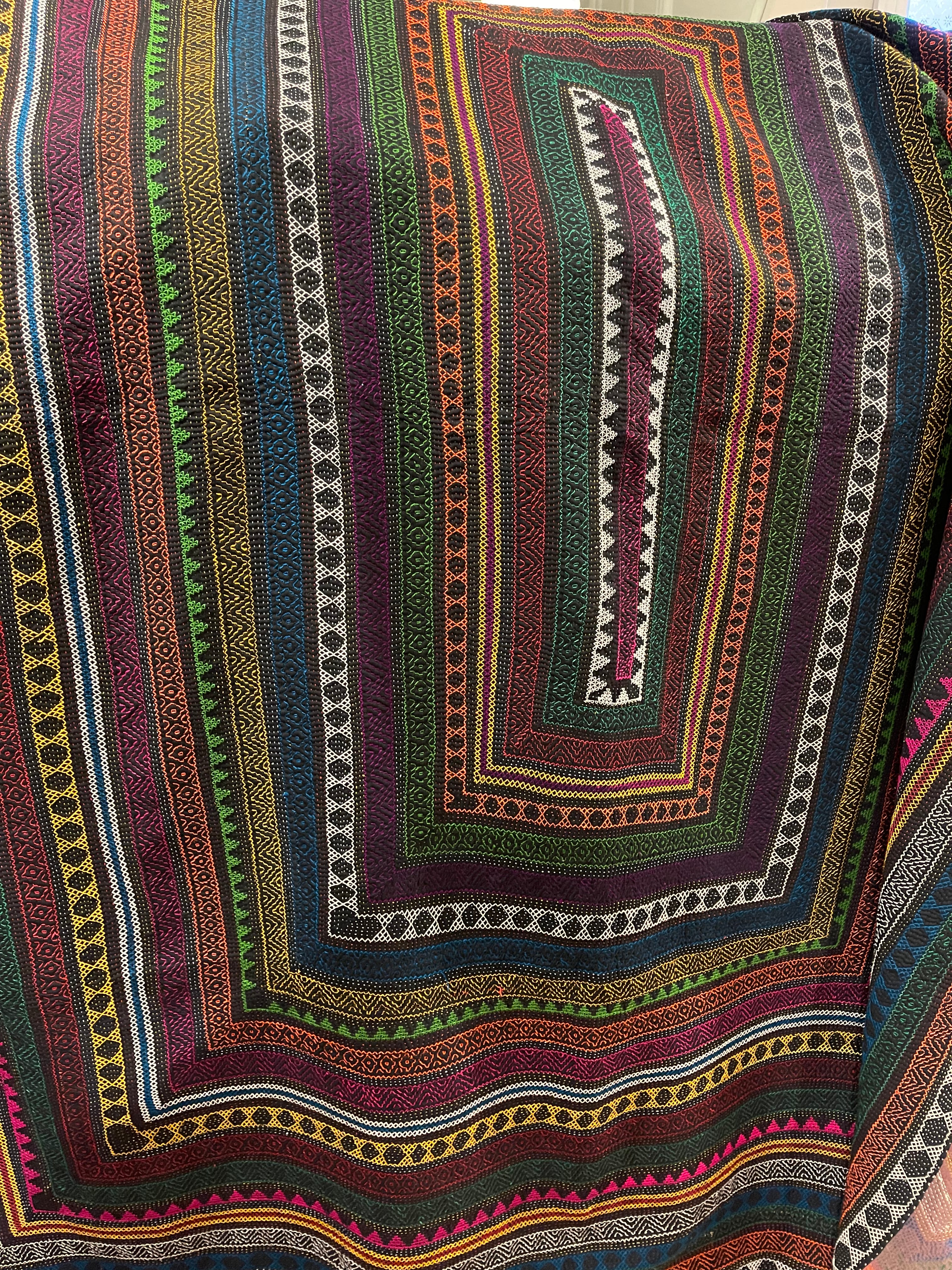 Snake Charmer Quilt - White Diamond