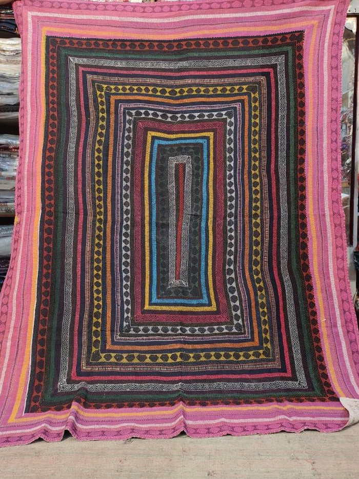Snake Charmer Quilt - Celestial Pink Border