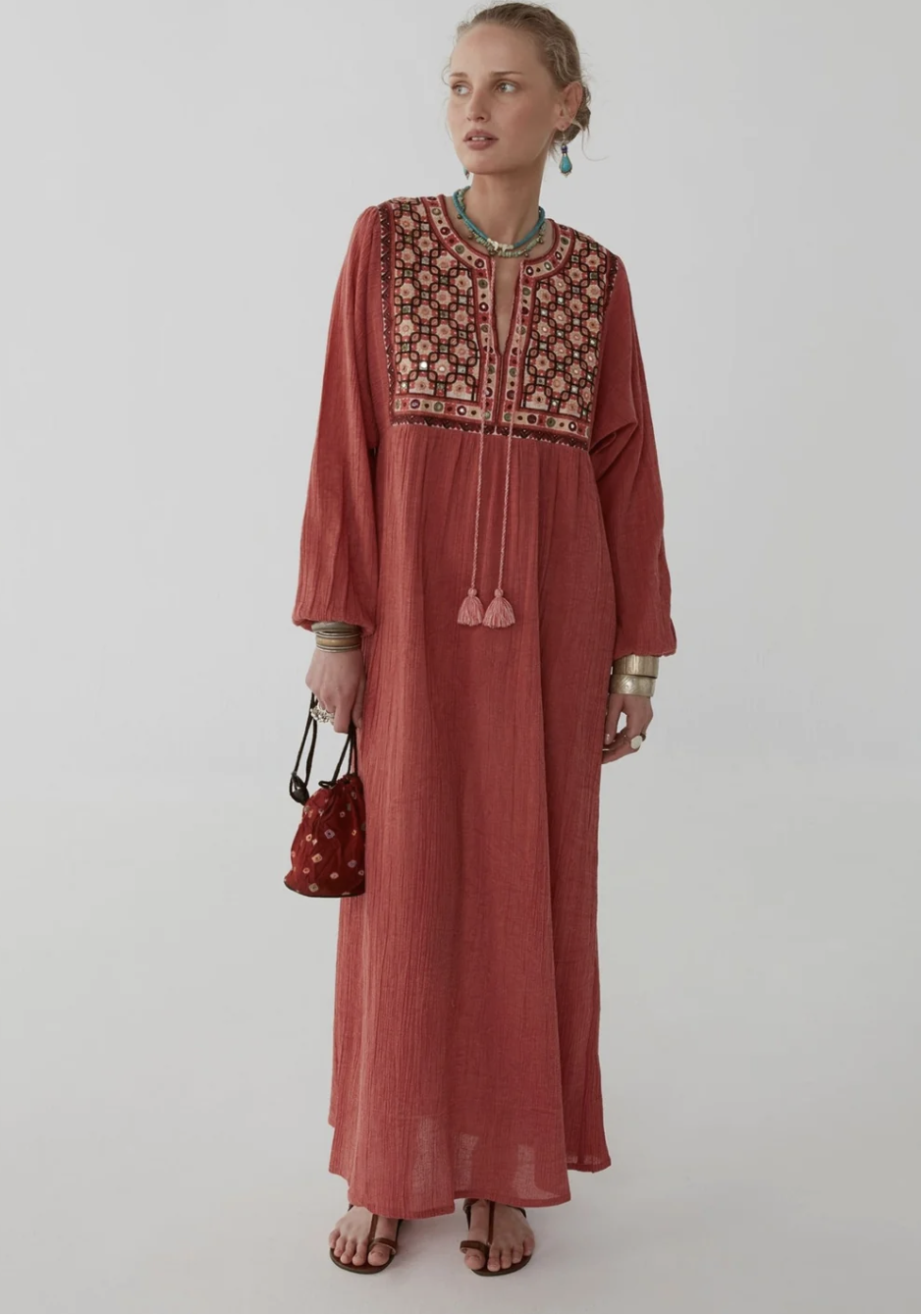 Pallenberg Dress - Paphos Chilly Red