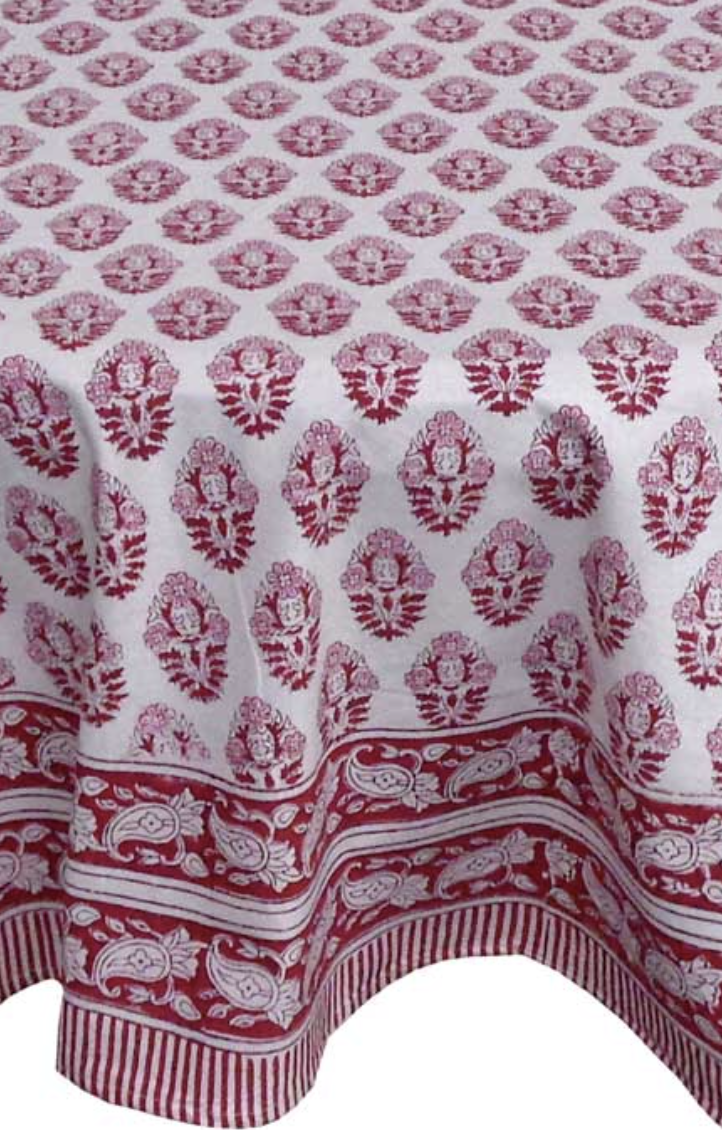 Tablecloth Round - Lollipop Pink