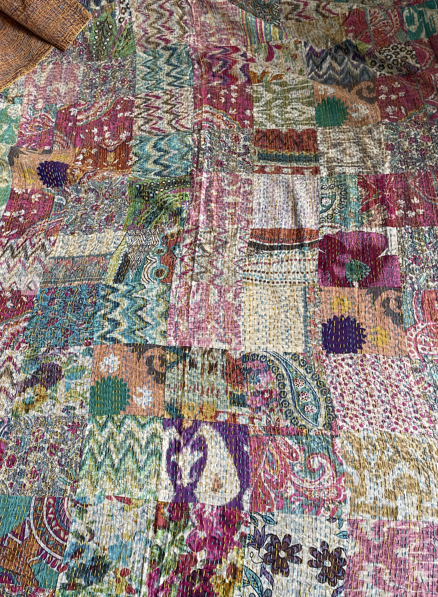 STONE WASHED Patchwork - Purple Patch