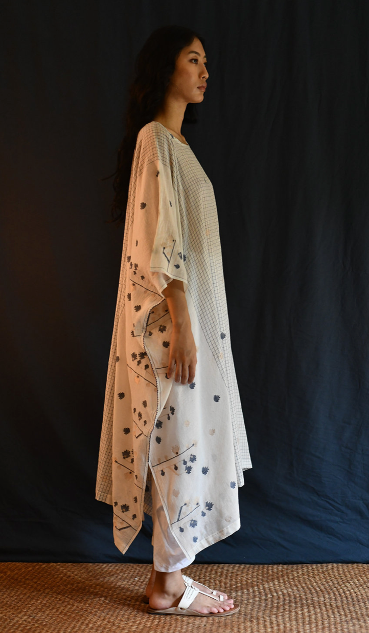 Jamdani Kaftan - Grid