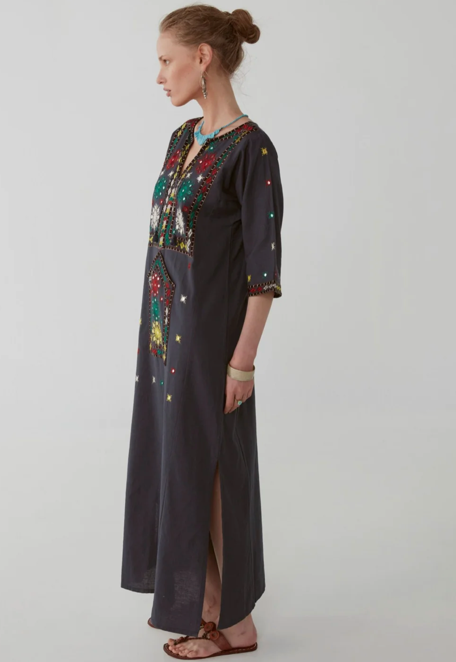 Chantal Dress - Ibiza Ocean Blue