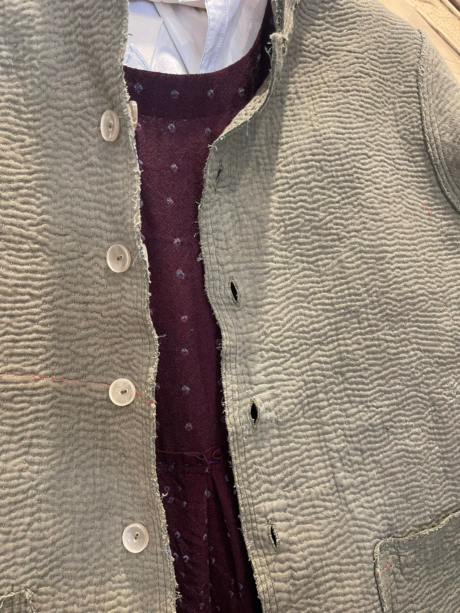 Kantha Jacket - SAFARI