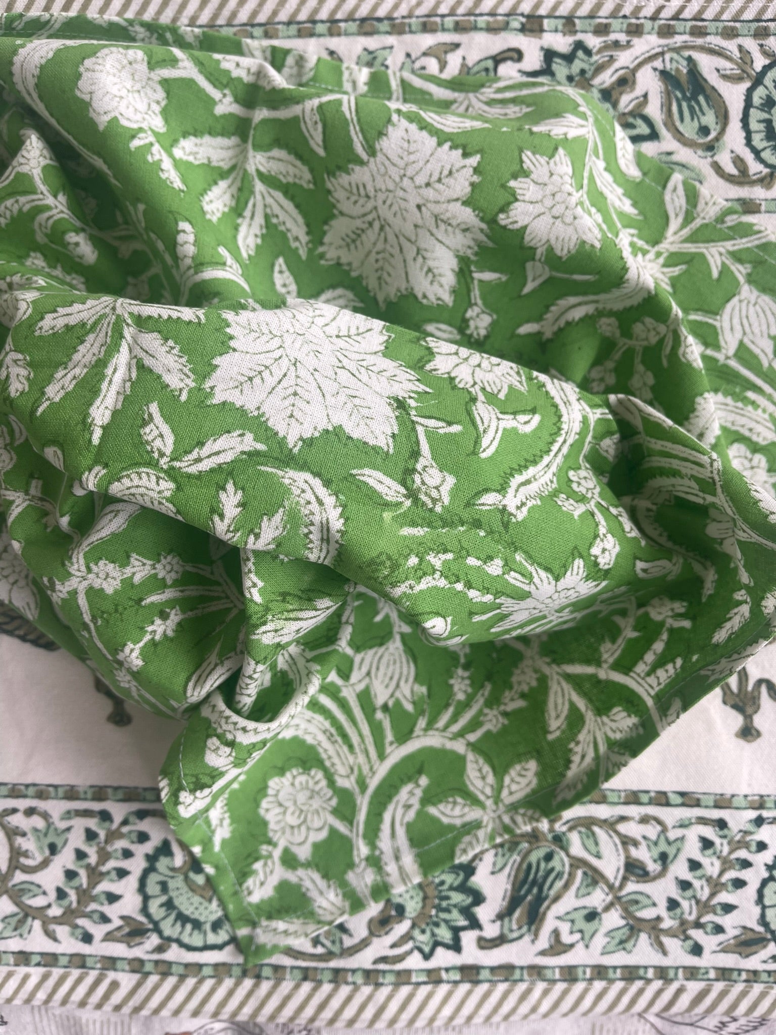Napkins - Fern Green Floral