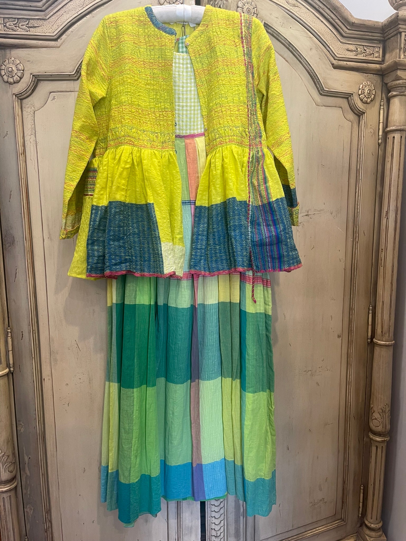 JODHPUR 27 Cotton Dress  - MADRAS Check