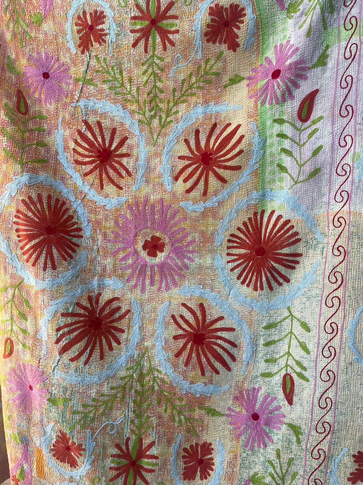 Suzani Vintage Kantha - POPPY