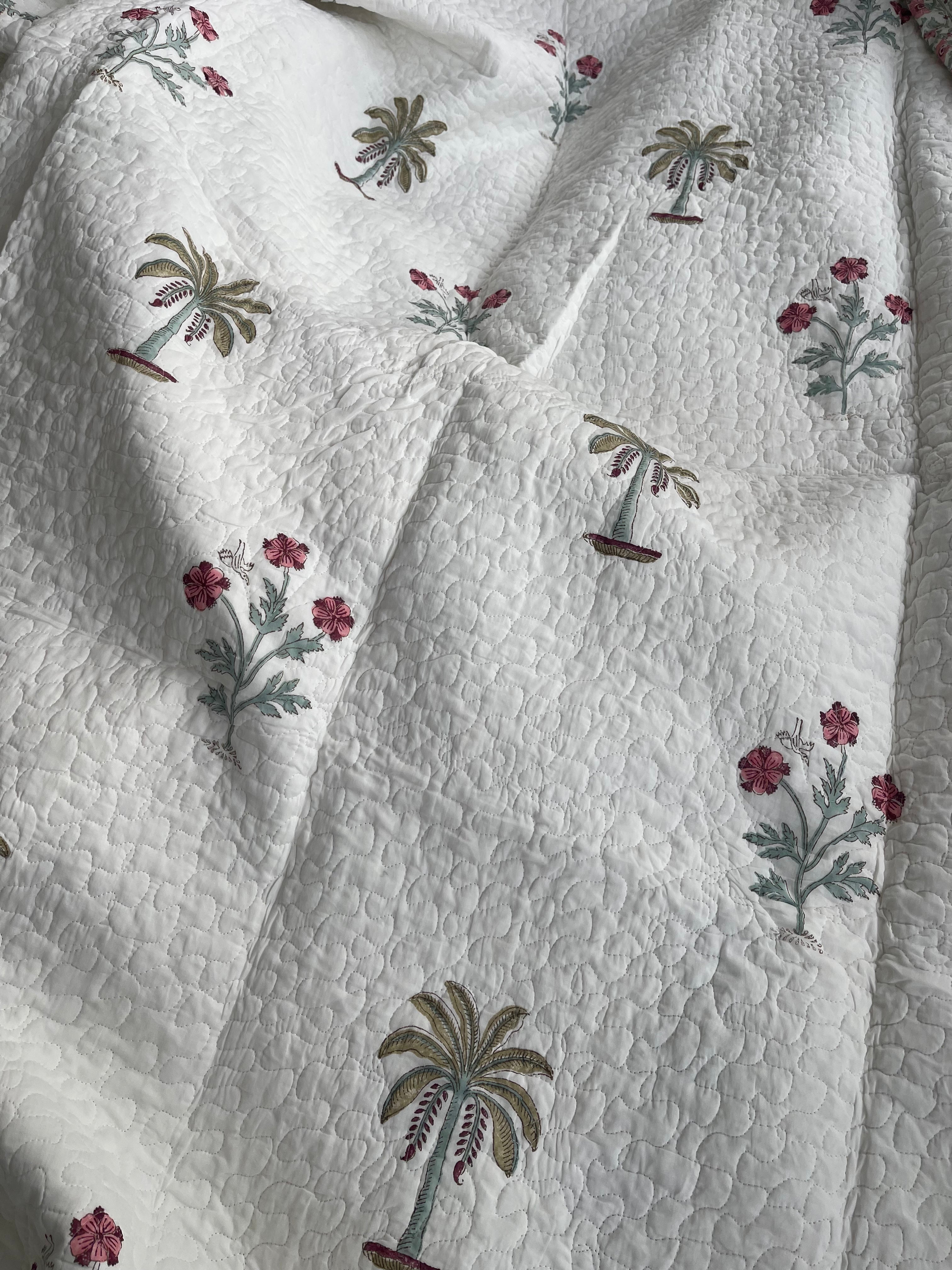 Cotton Quilt - Persian Garden