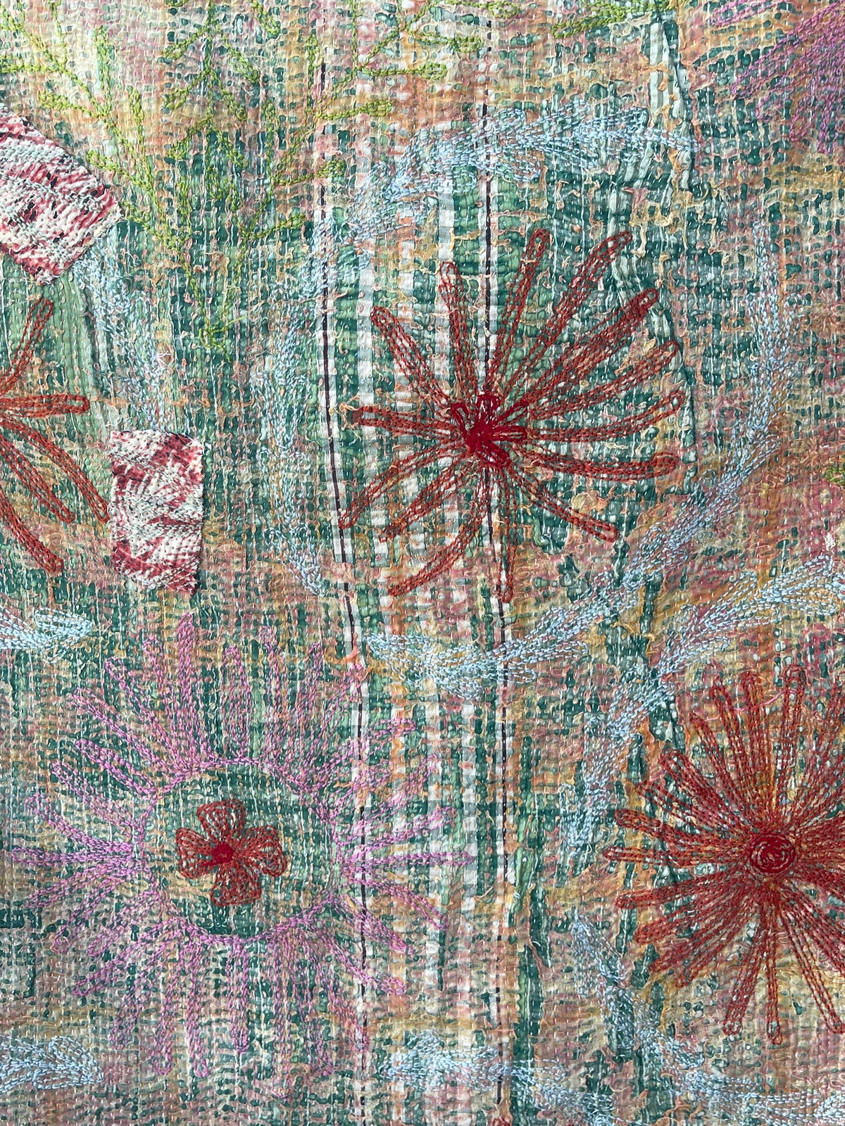 Suzani Vintage Kantha - POPPY