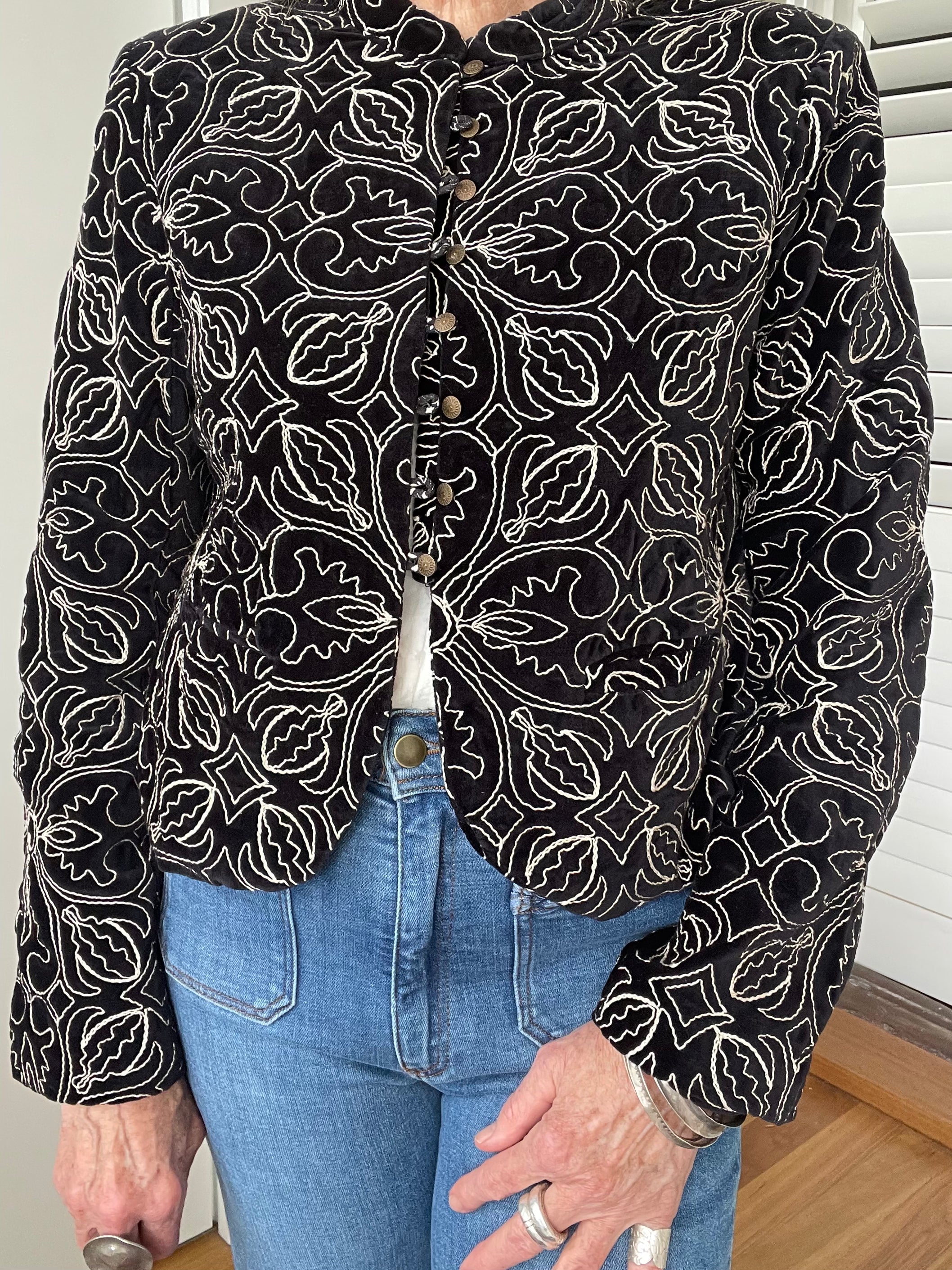 ODETTE JACKET - Night Lily