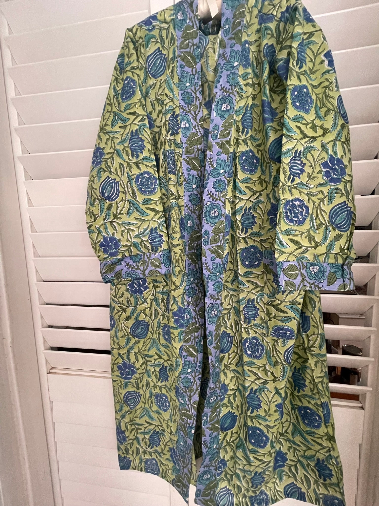 KIMONO /Bath Robe - Moonlit Garden
