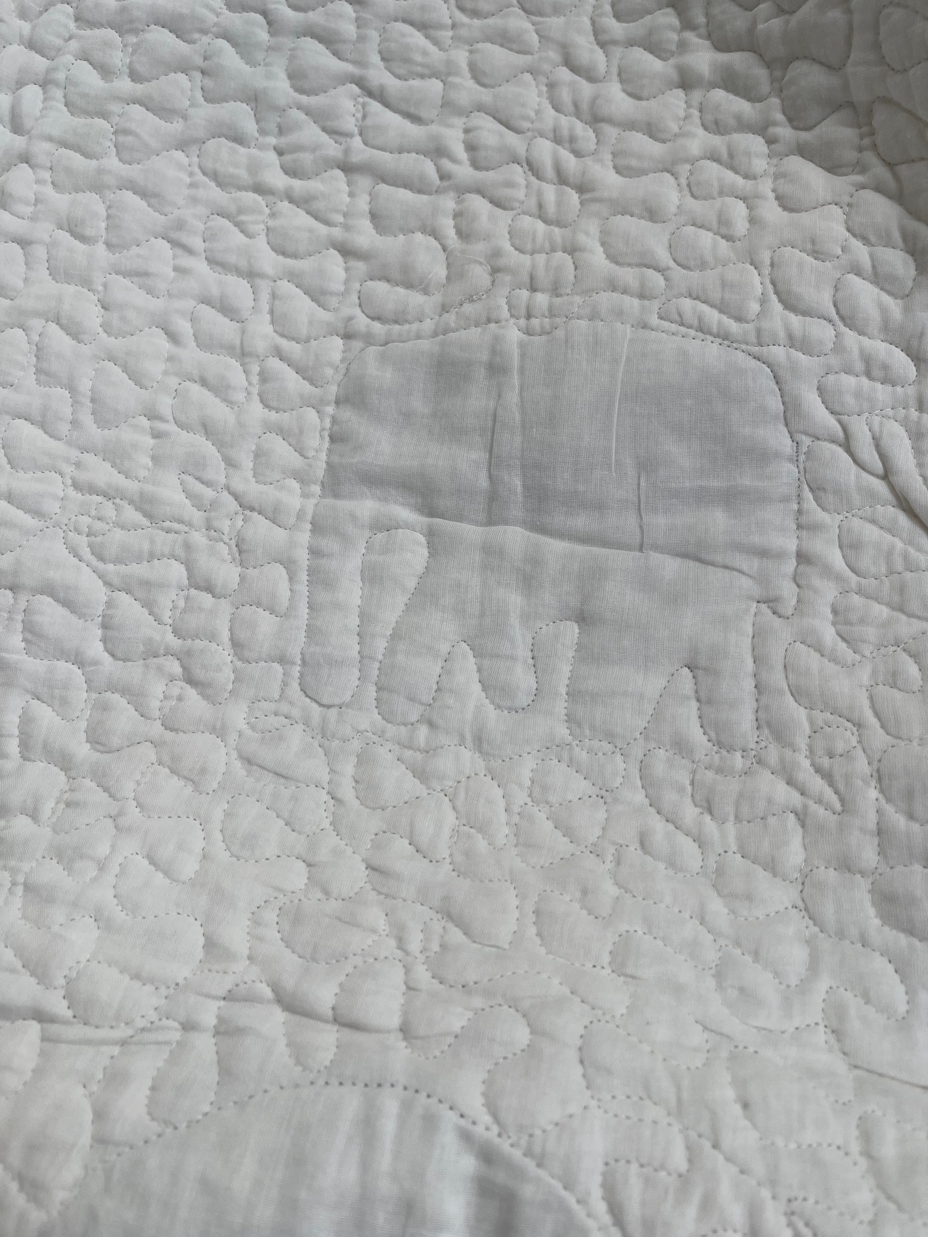 Cotton Quilt - Elephant Walk