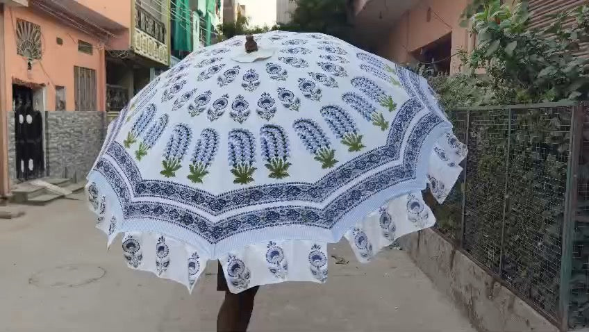 Sun Umbrella - Blue Hyacinth