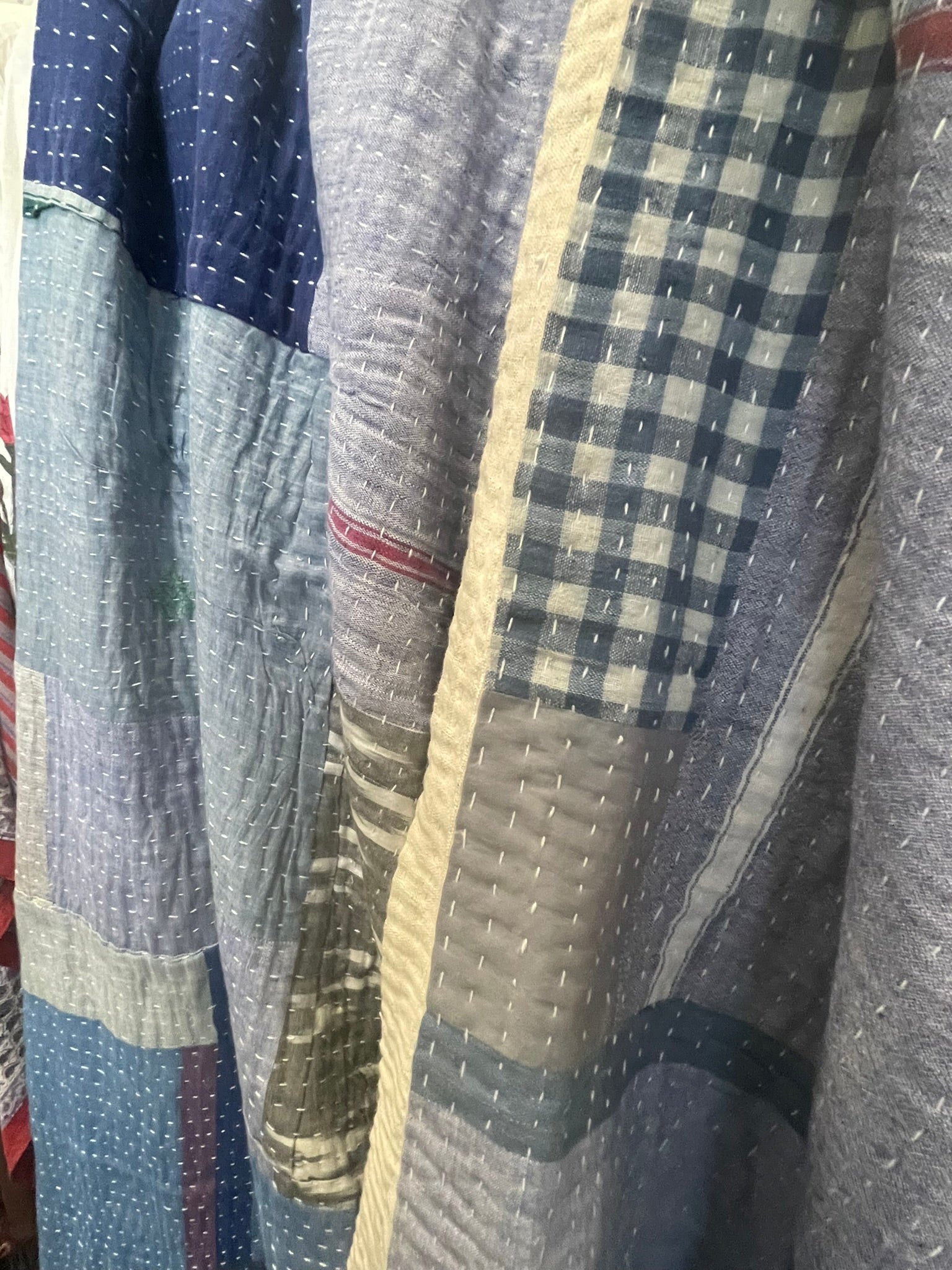 KHADI COTTON QUILT - Nautical