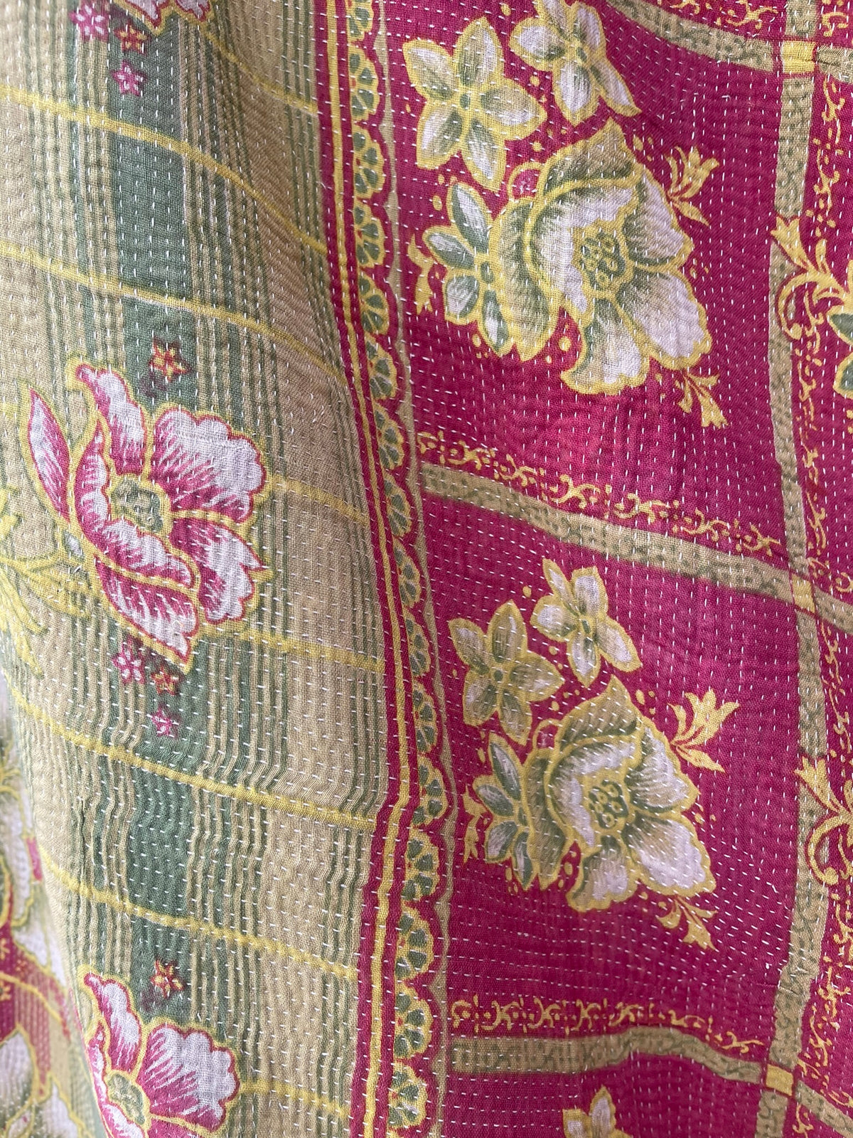 VINTAGE KANTHA - French Garden