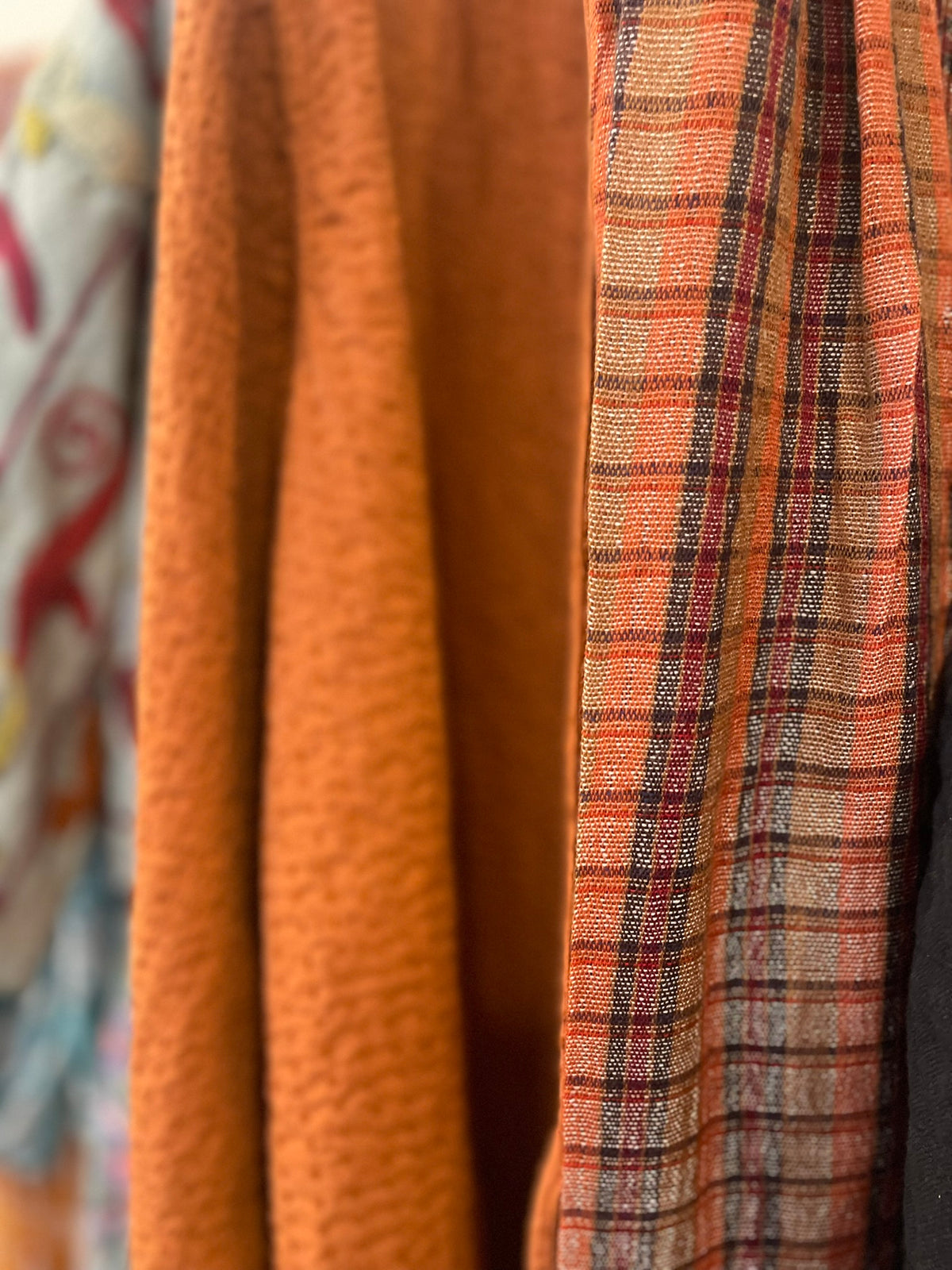 SADIA Skirt - Wool/Cotton Plaid