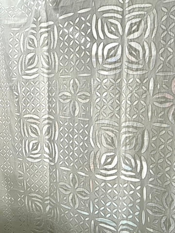 APPLIQUÉ CURTAIN - Diagonal Star