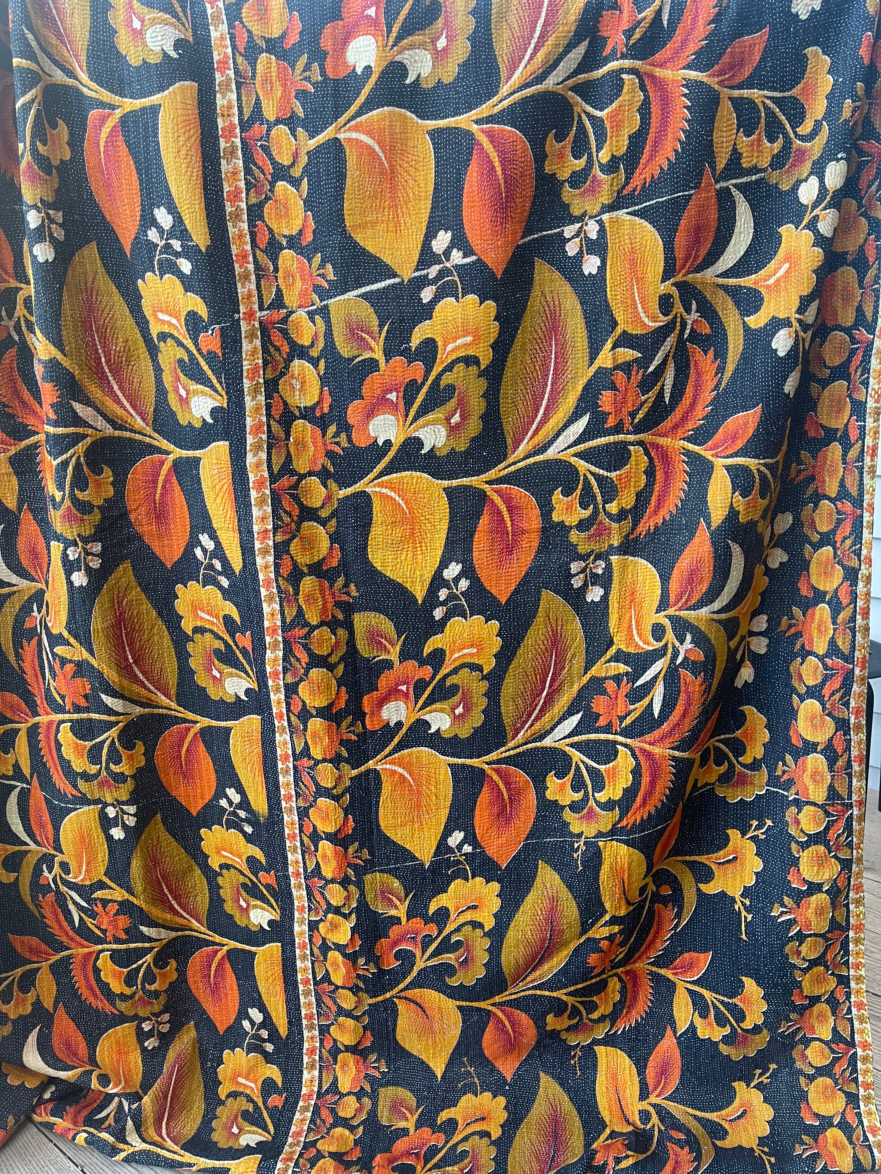 VINTAGE KANTHA - Lush Landscape