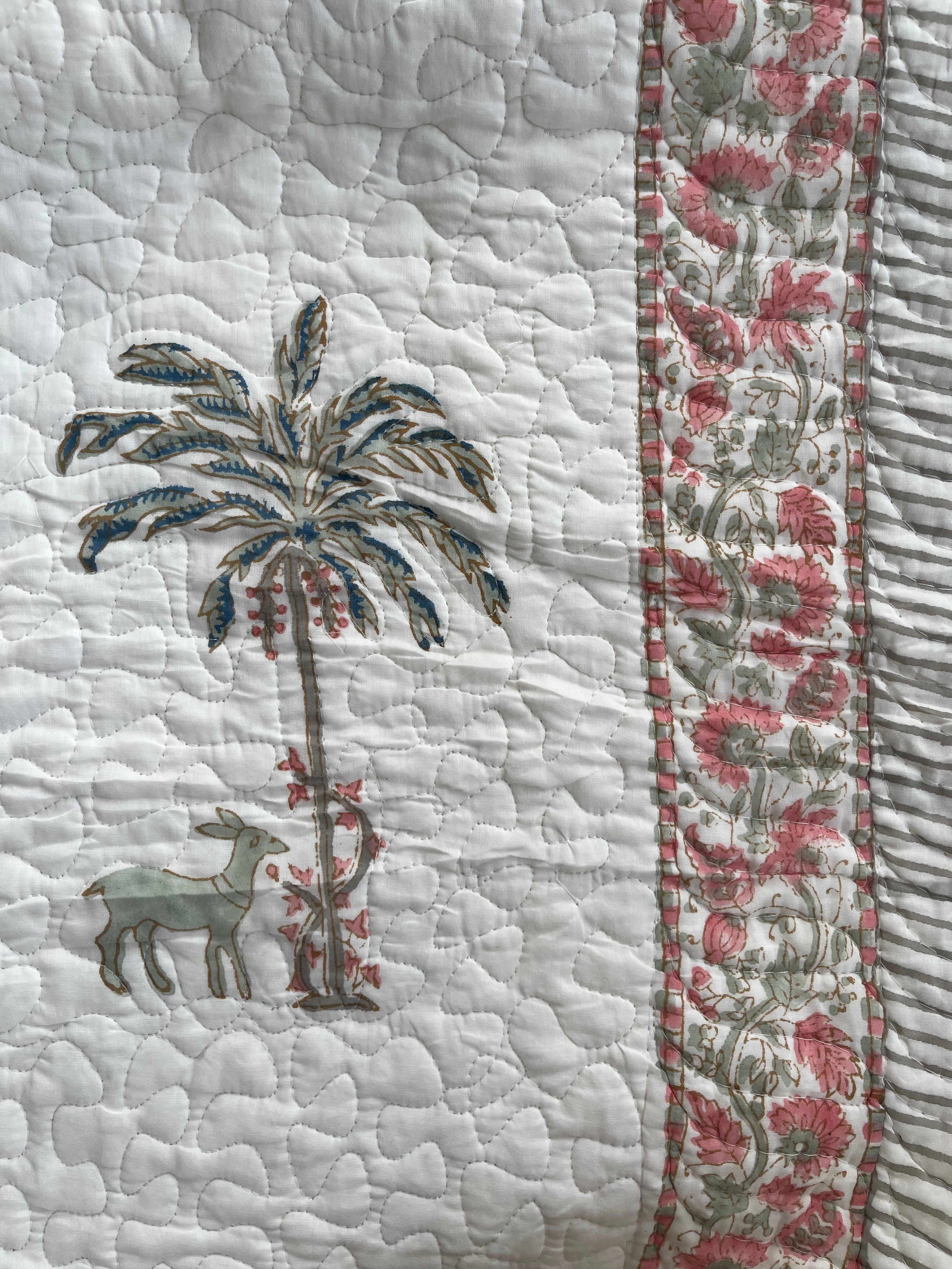 Cotton Quilt - Oasis