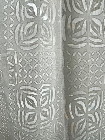 APPLIQUÉ CURTAIN - Diagonal Star