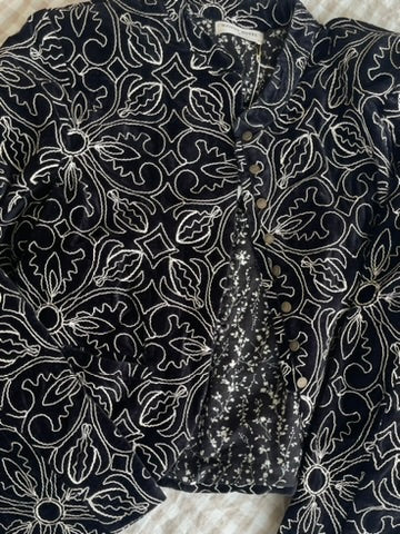 ODETTE JACKET - Night Lily