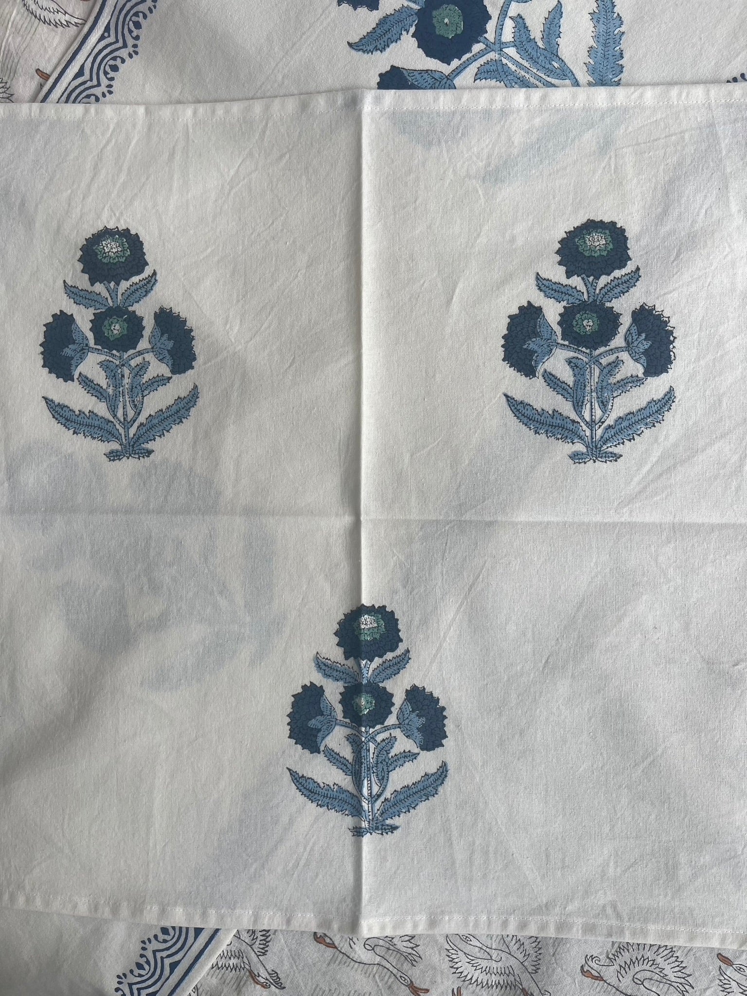 Napkins - Indigo Floral