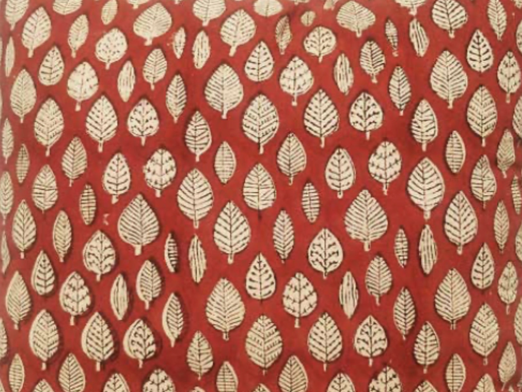 Tea Towel - Red Leaf
