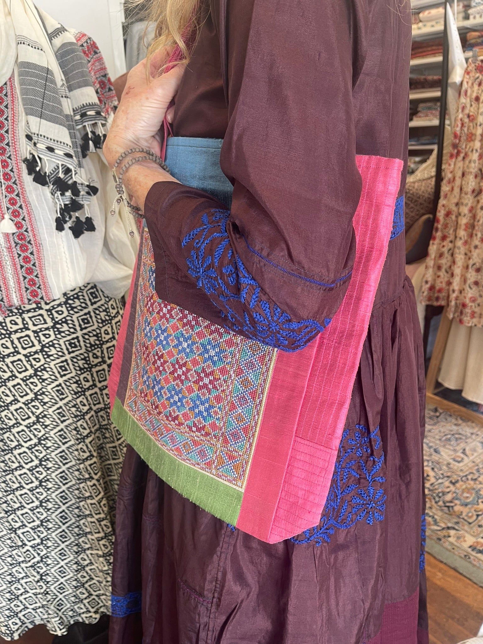 MIraj 45 - Silk Chikankari Dress