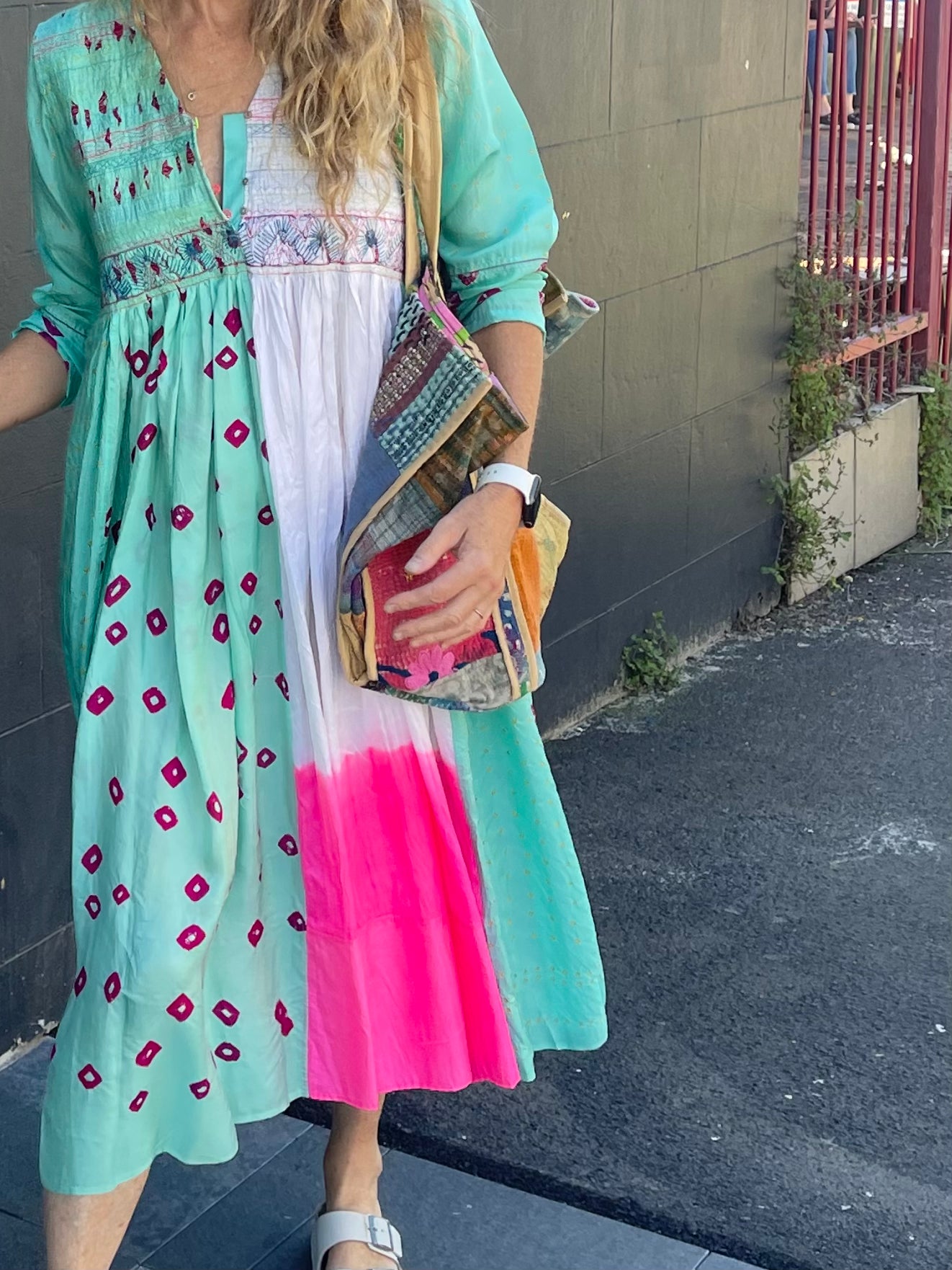 JODHPUR 25 - Silk Bandhani Dress
