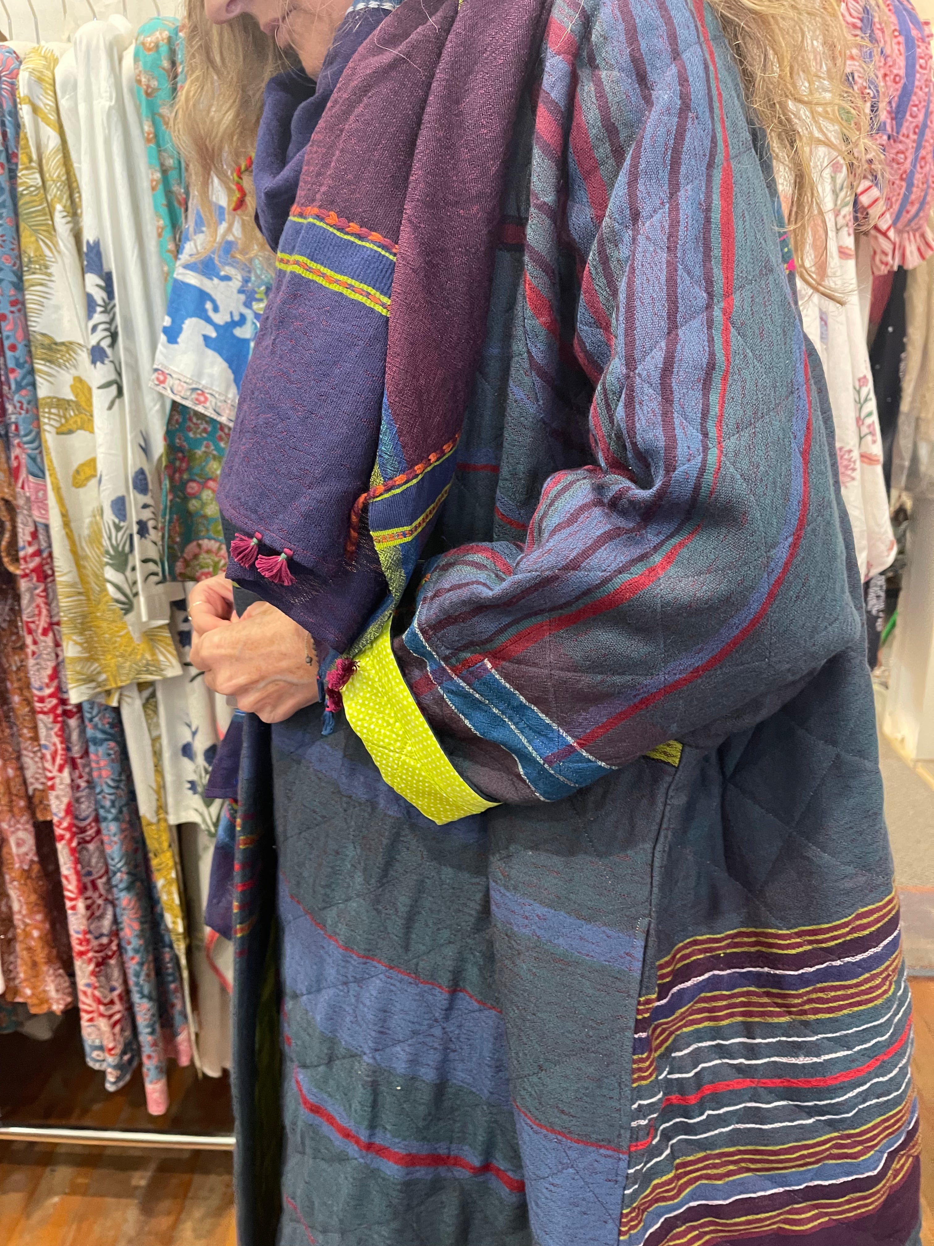 Miraj 07 - Quilted Wool  Jacket