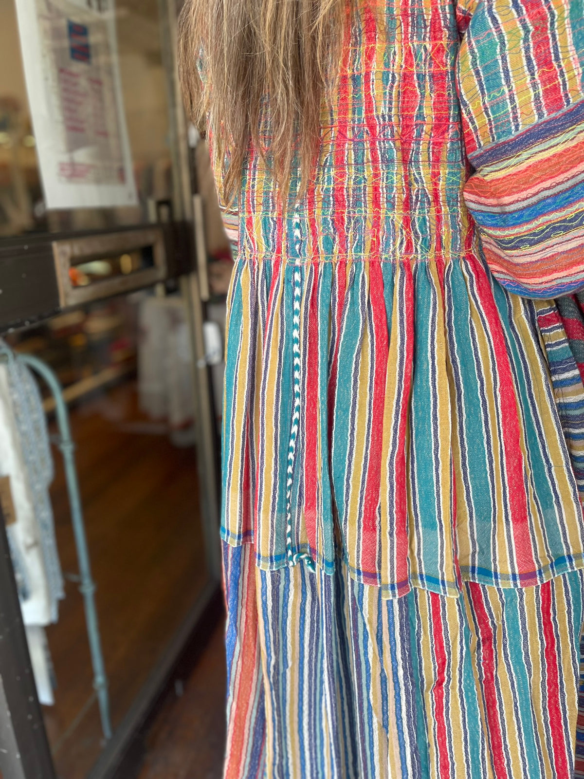 Bhujodi Wool Jacket - BORO Stripes