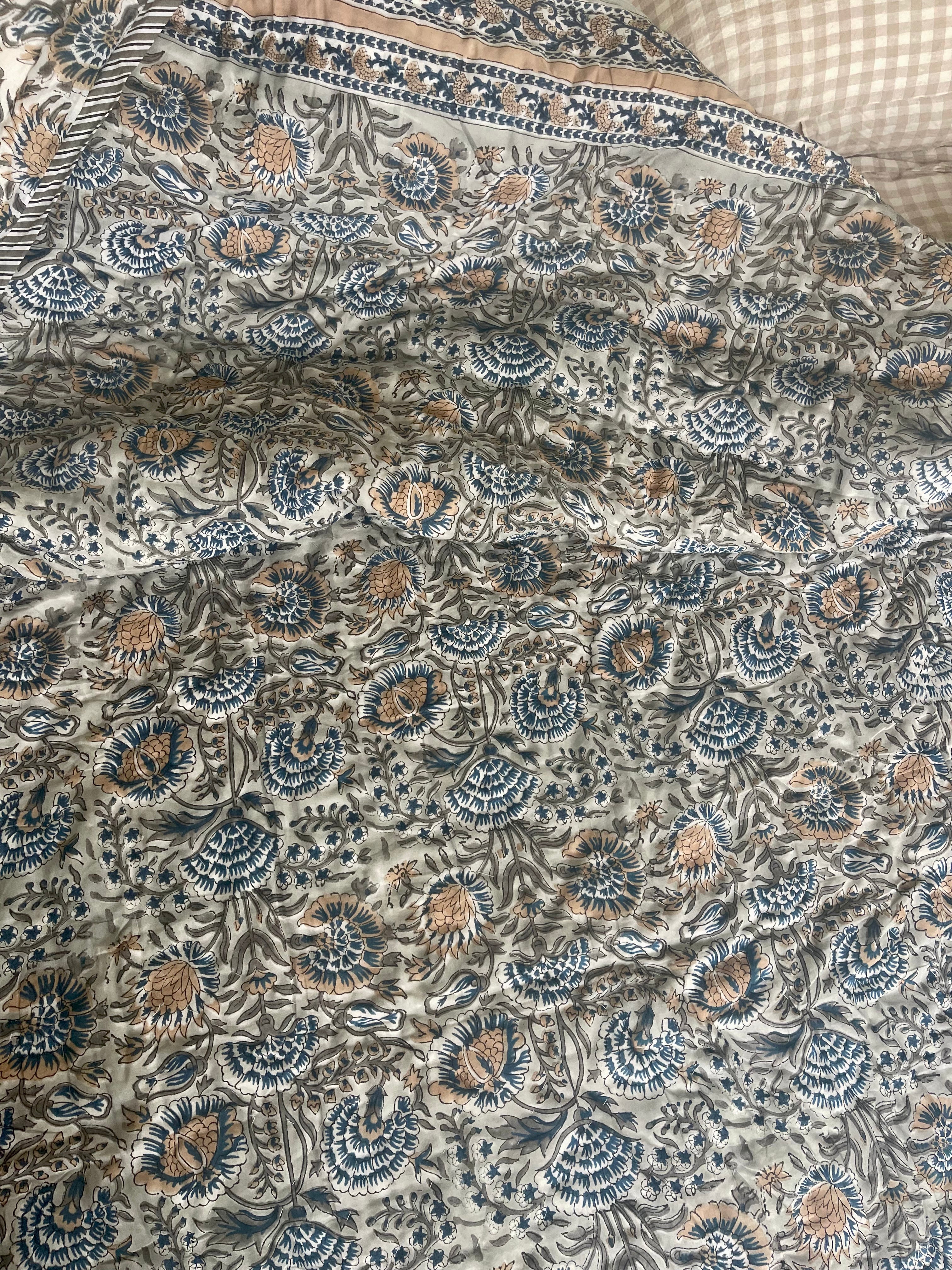 Jaipuri Cotton Quilt - COOL NOSTALGIA