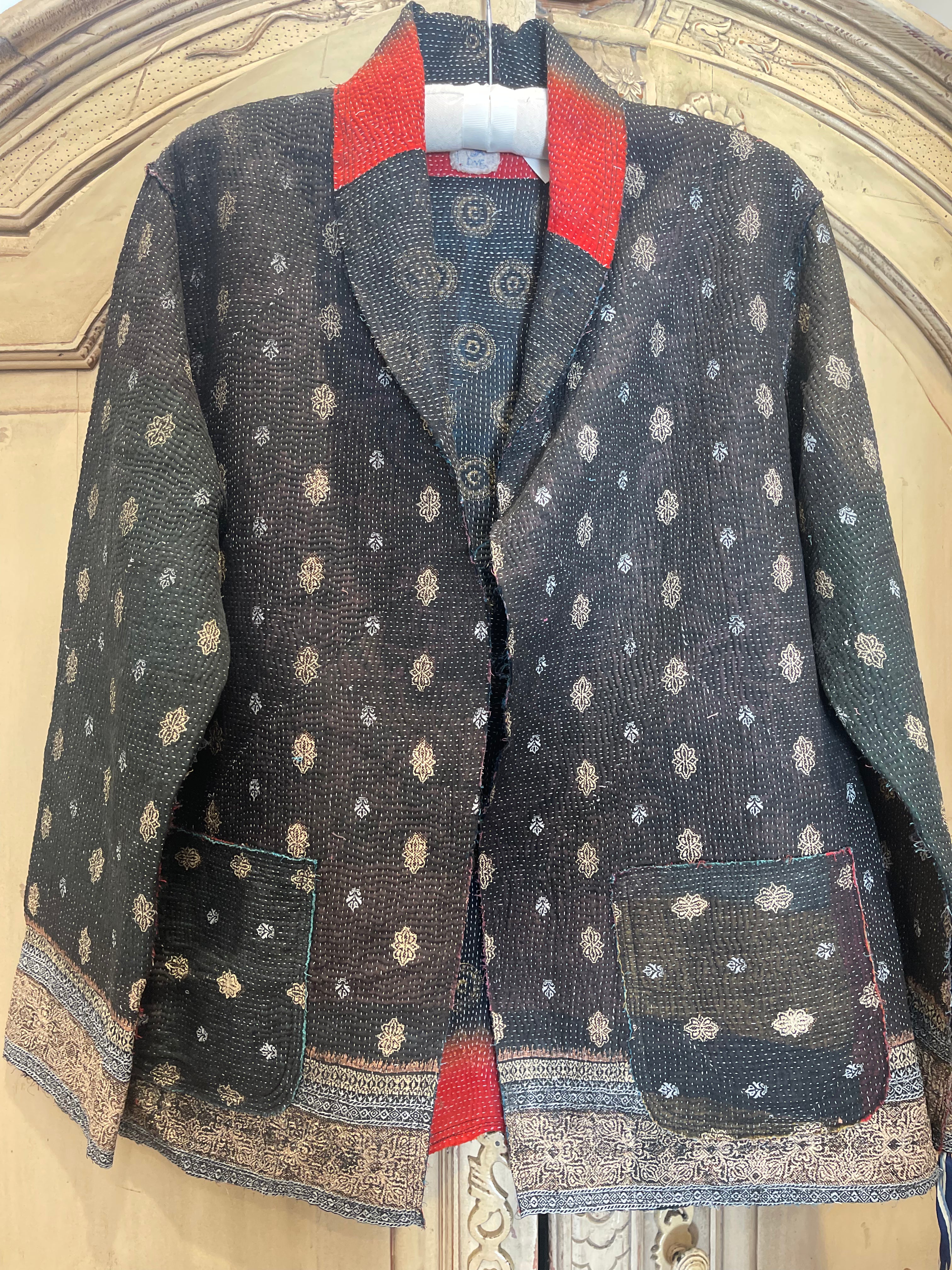 Vintage Kantha Coat - FLASH