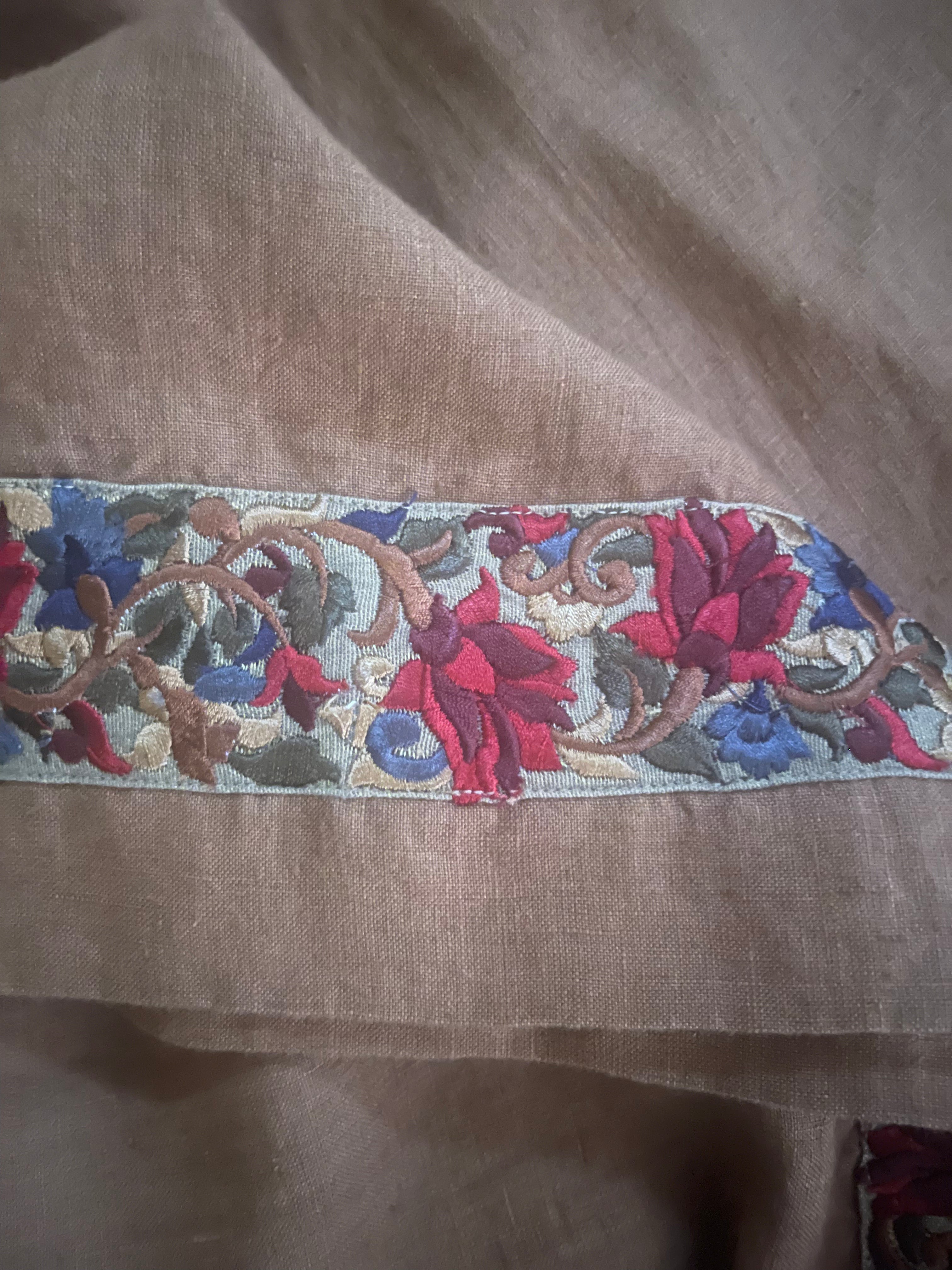 RADHA Linen Skirt - French Beige