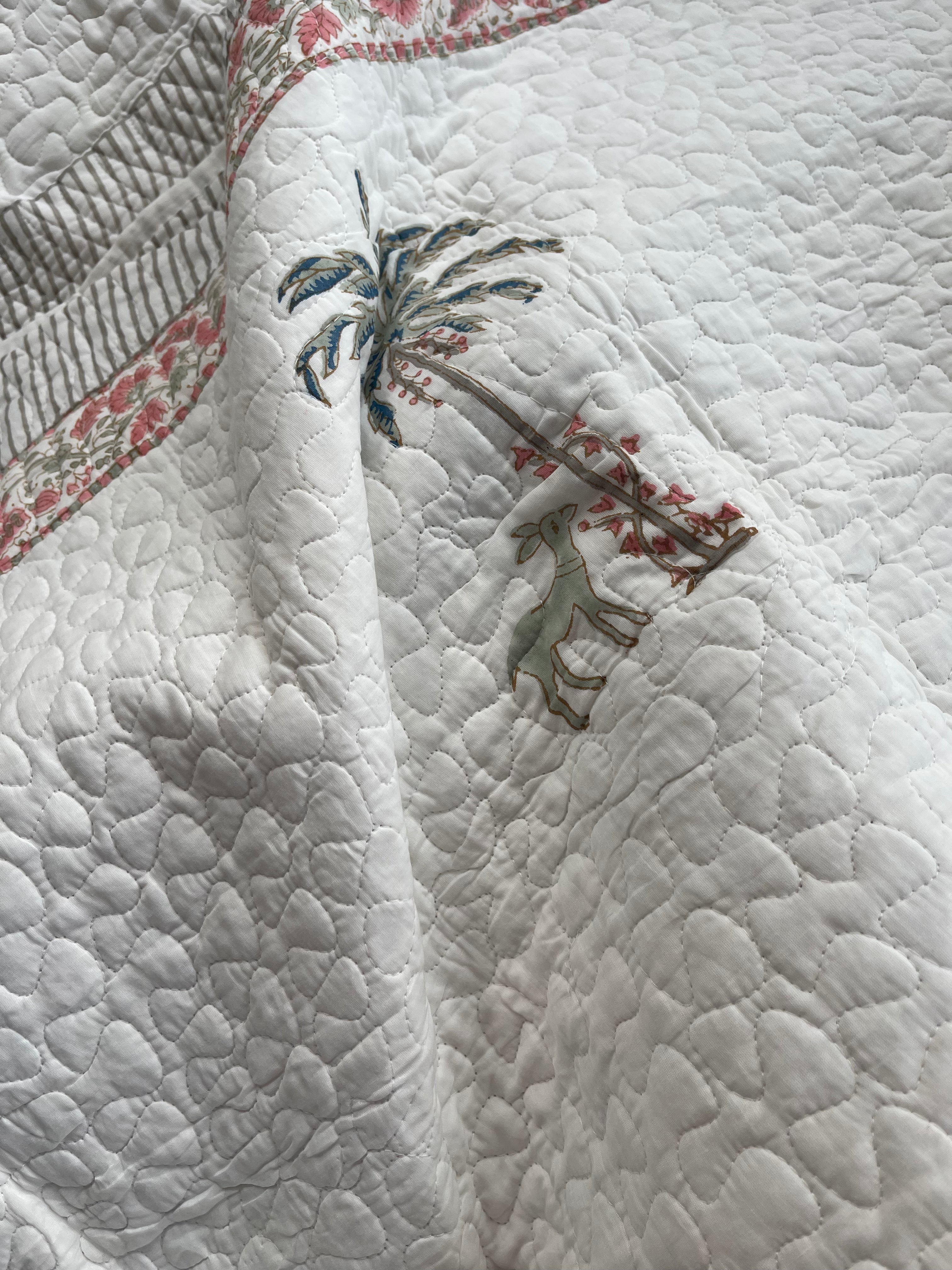 Cotton Quilt - Oasis