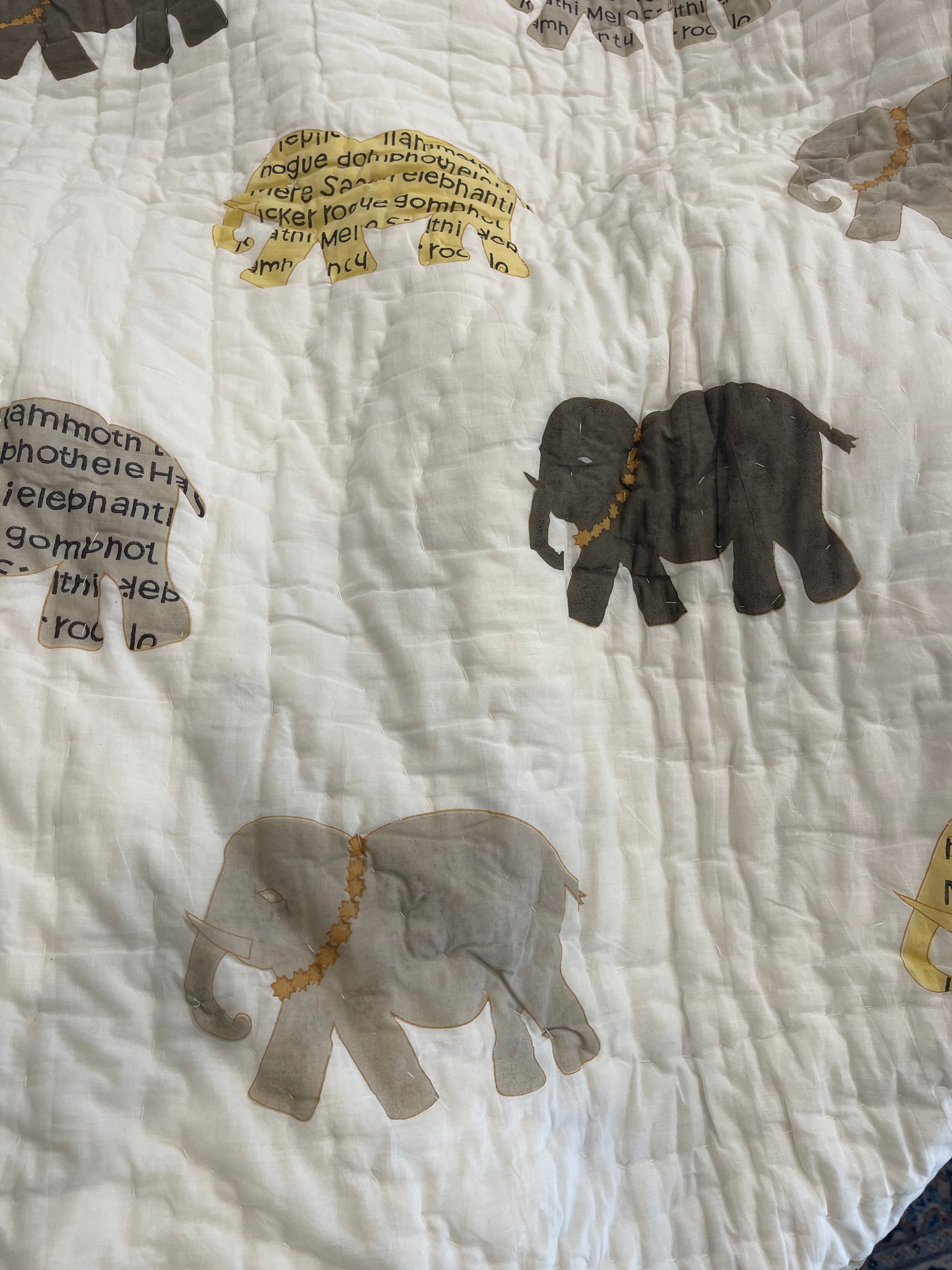 JAIPURI RAZAI - DUSK ELEPHANTS