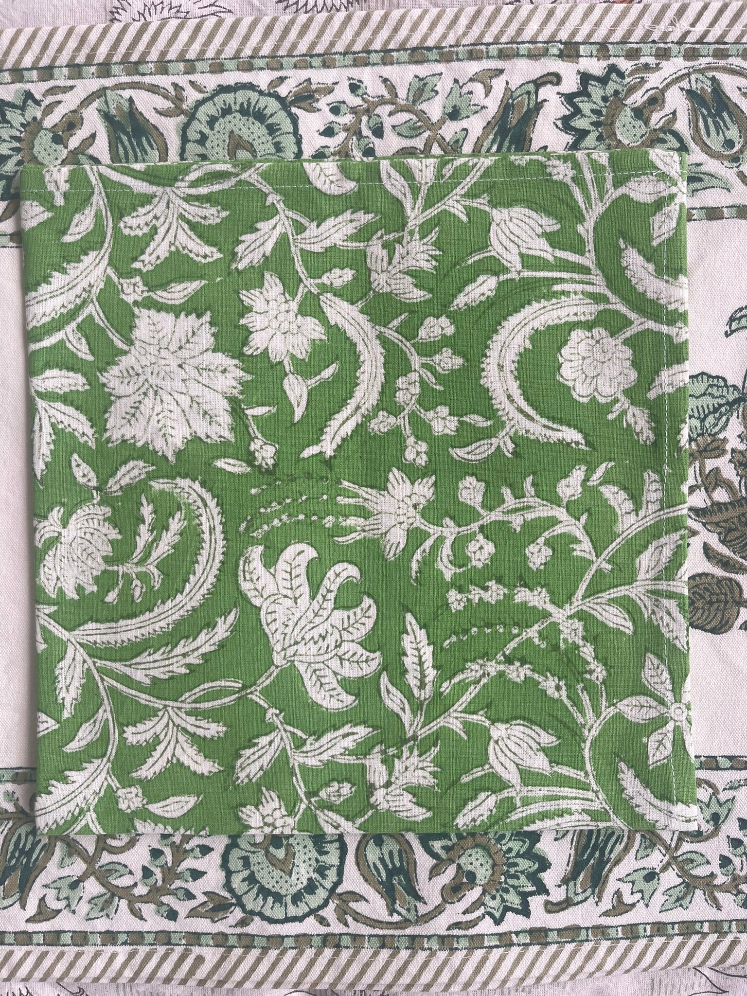 Napkins - Fern Green Floral
