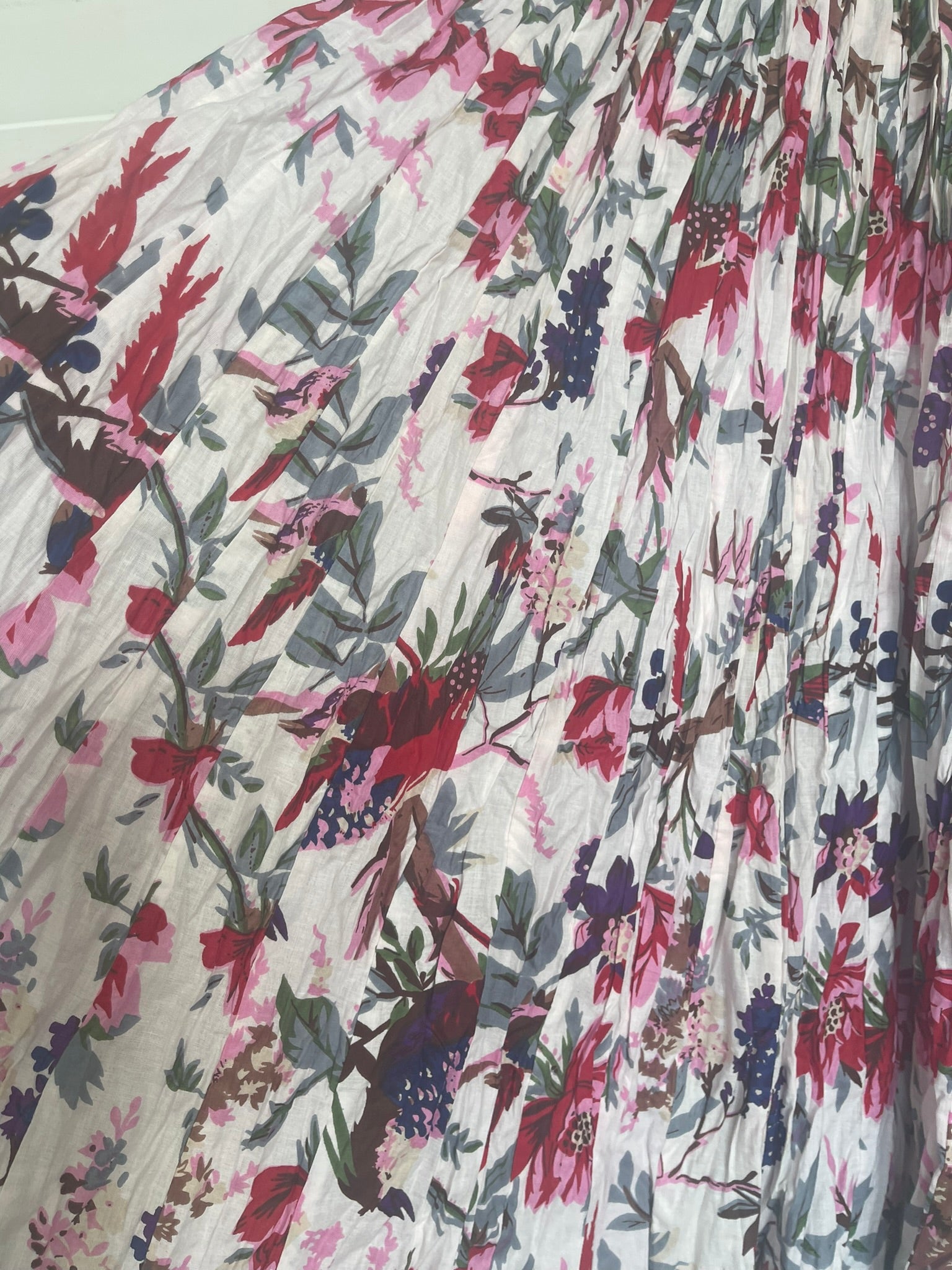 Cotton Panel Skirt - NOSTALGIA