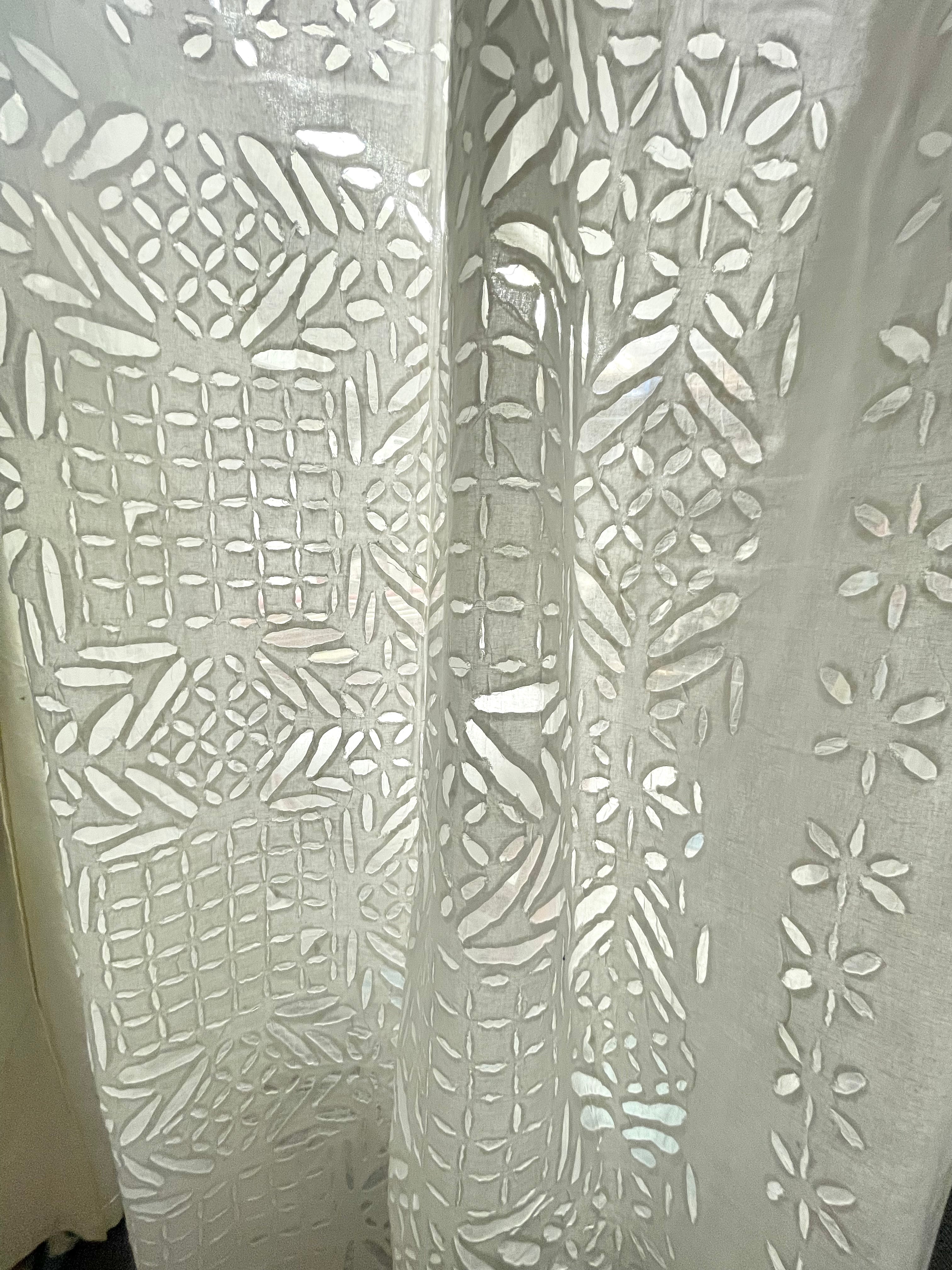 APPLIQUÉ CURTAIN - Patchwork Star