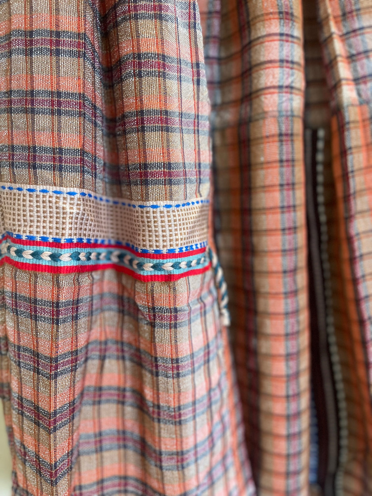 SADIA Skirt - Wool/Cotton Plaid