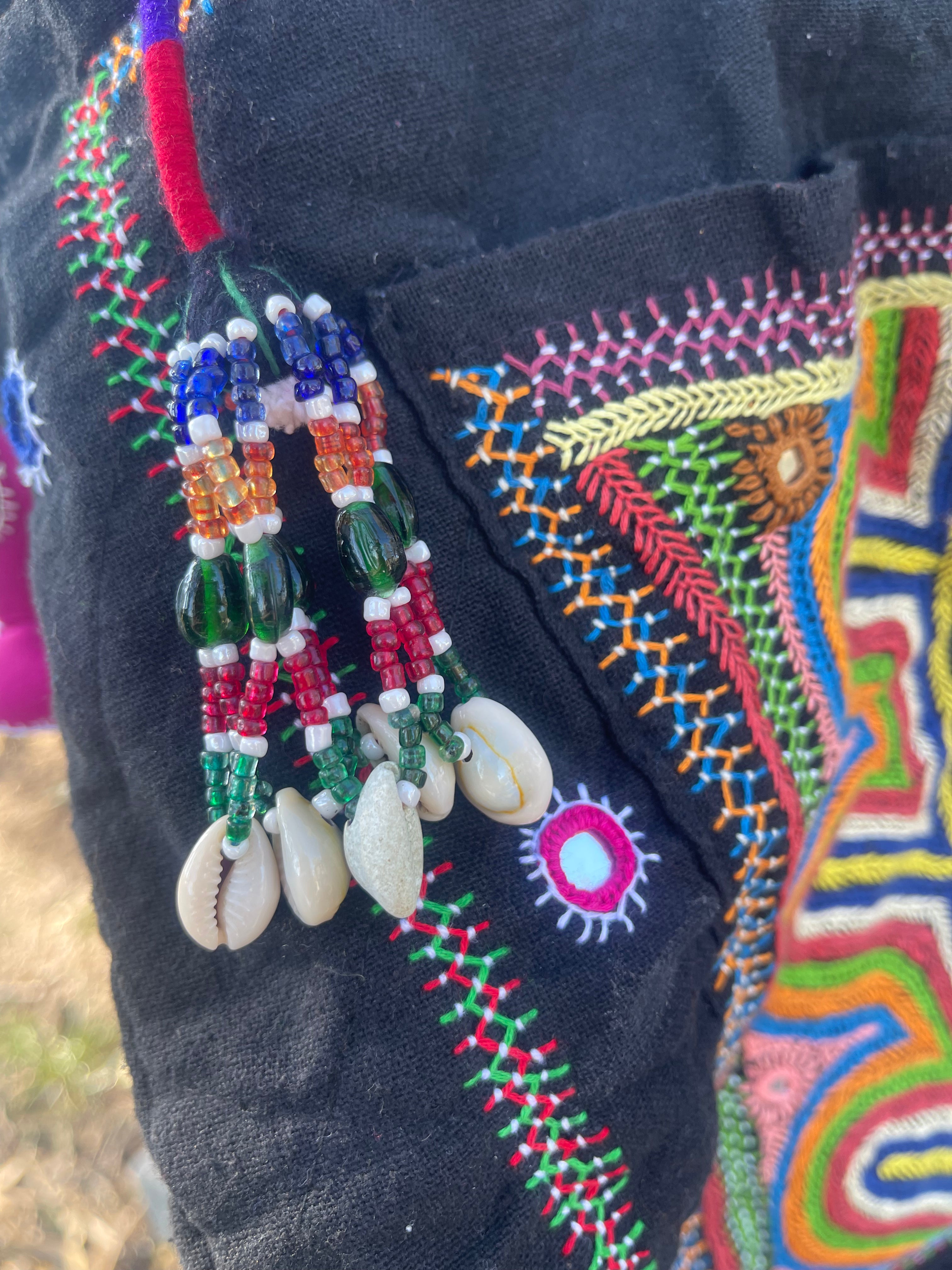 Kutch Tribal Mirrored Tote - SANTA ROSA