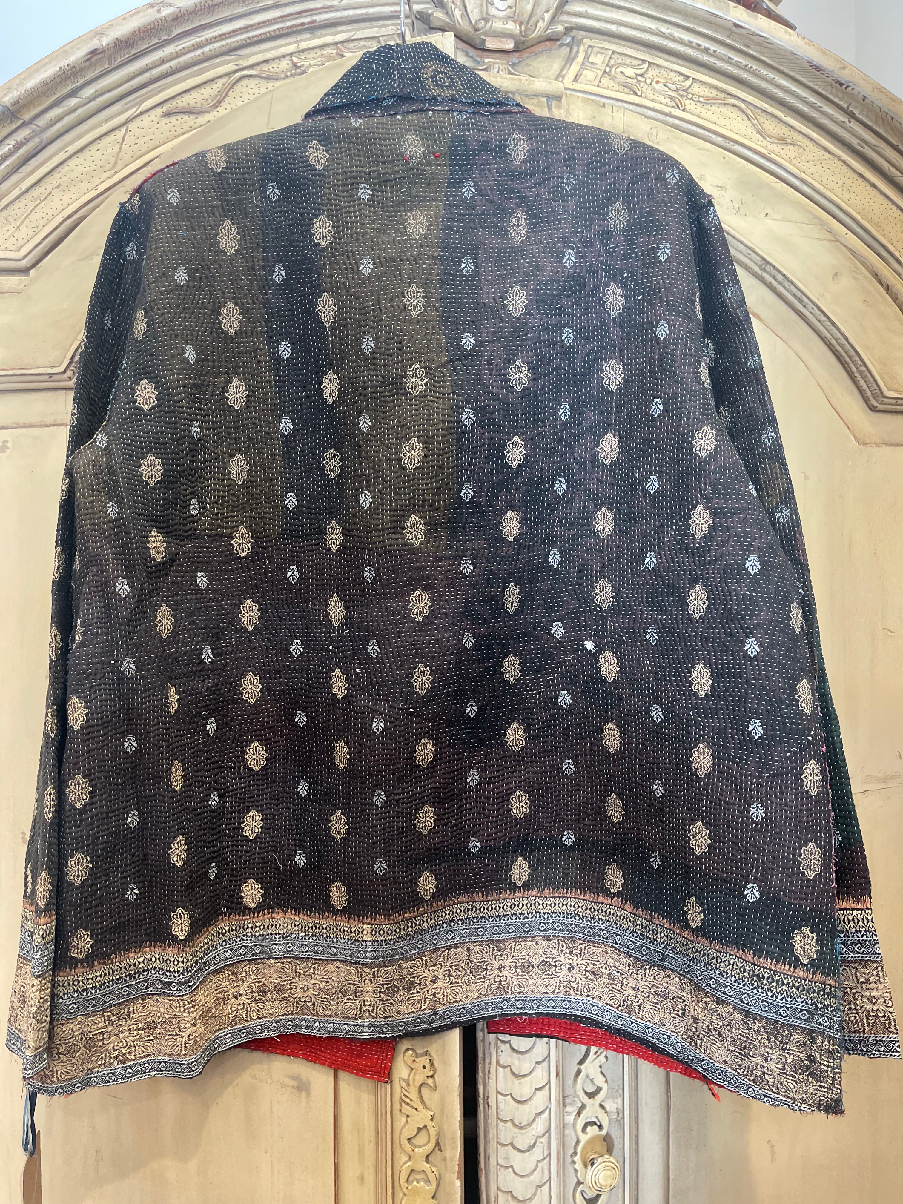 Vintage Kantha Coat - FLASH