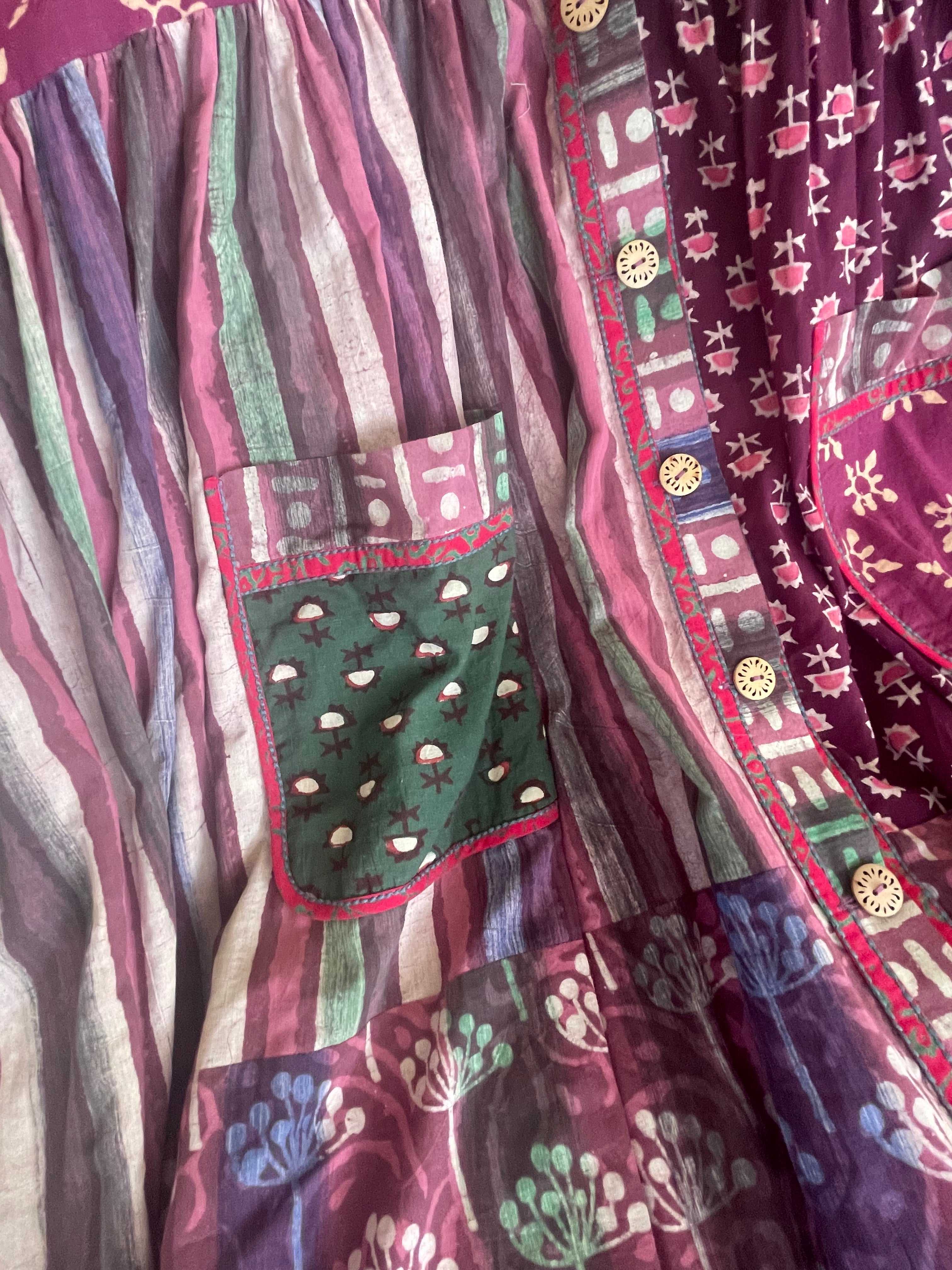 KAFTAN DRESS - Autumn Forest