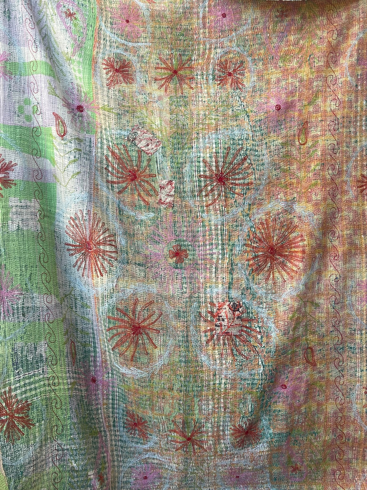 Suzani Vintage Kantha - POPPY