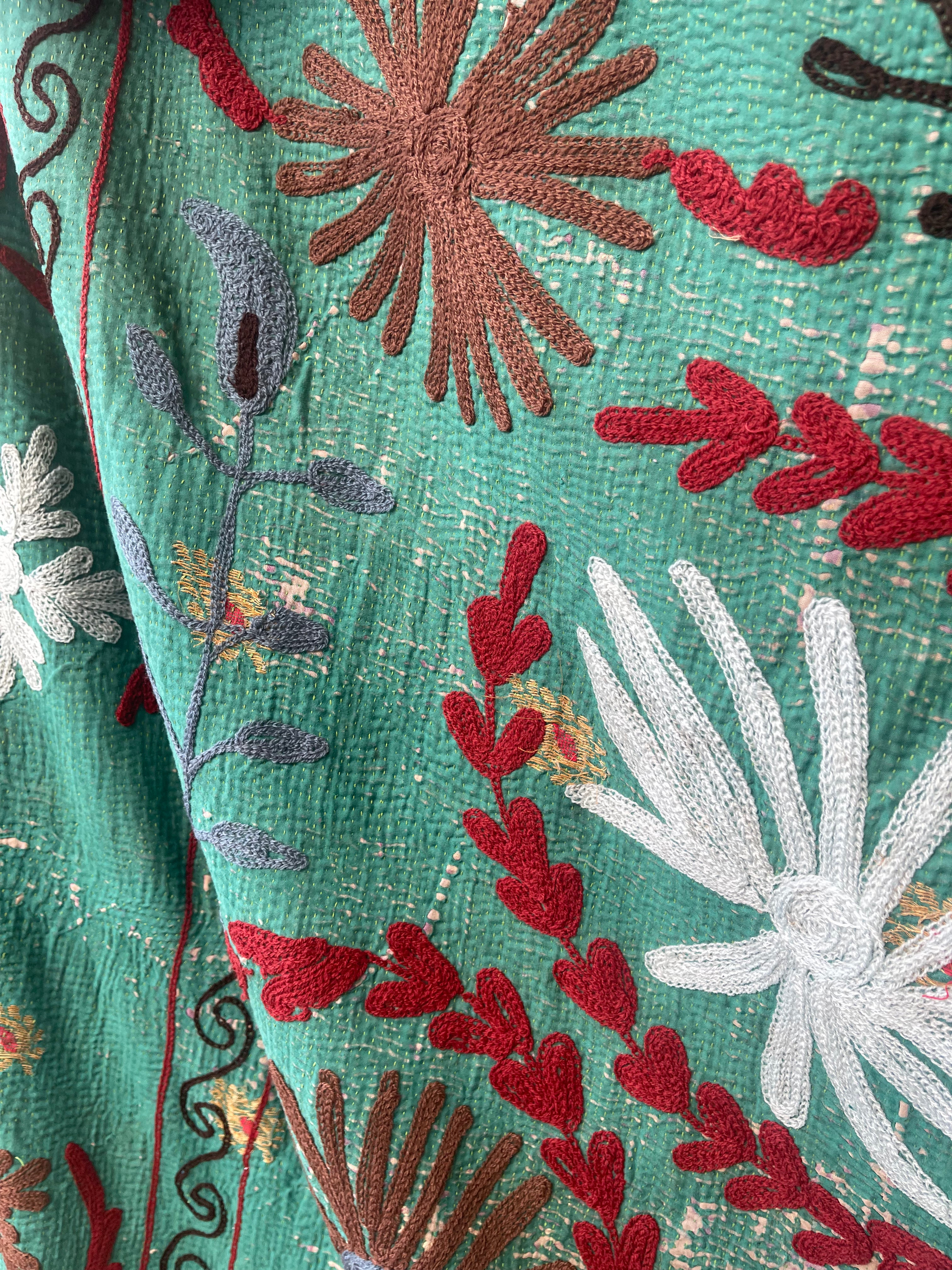 Suzani Vintage Kantha - ISLAND PARADISE