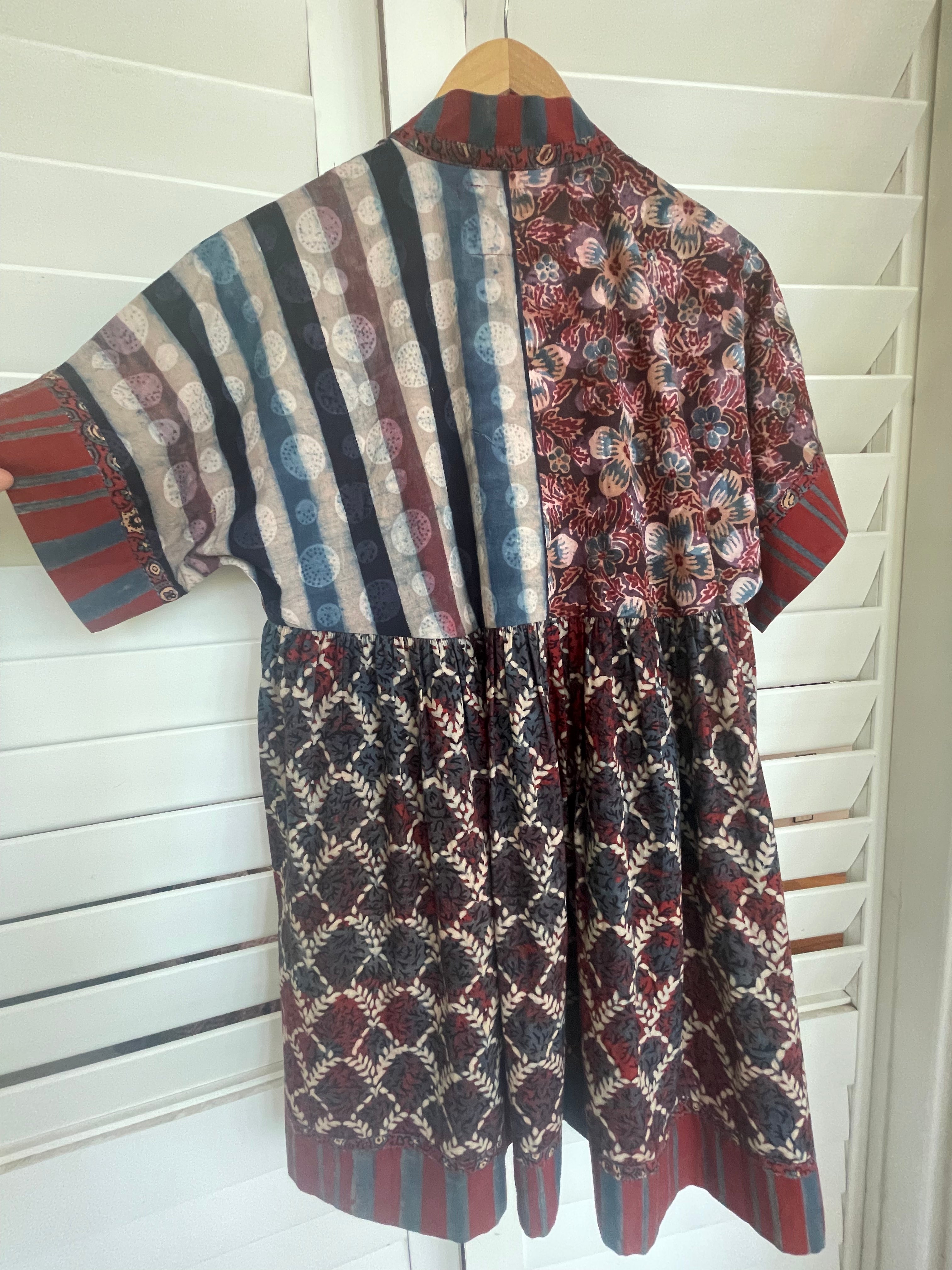 KAFTAN TOP - MIxed Print