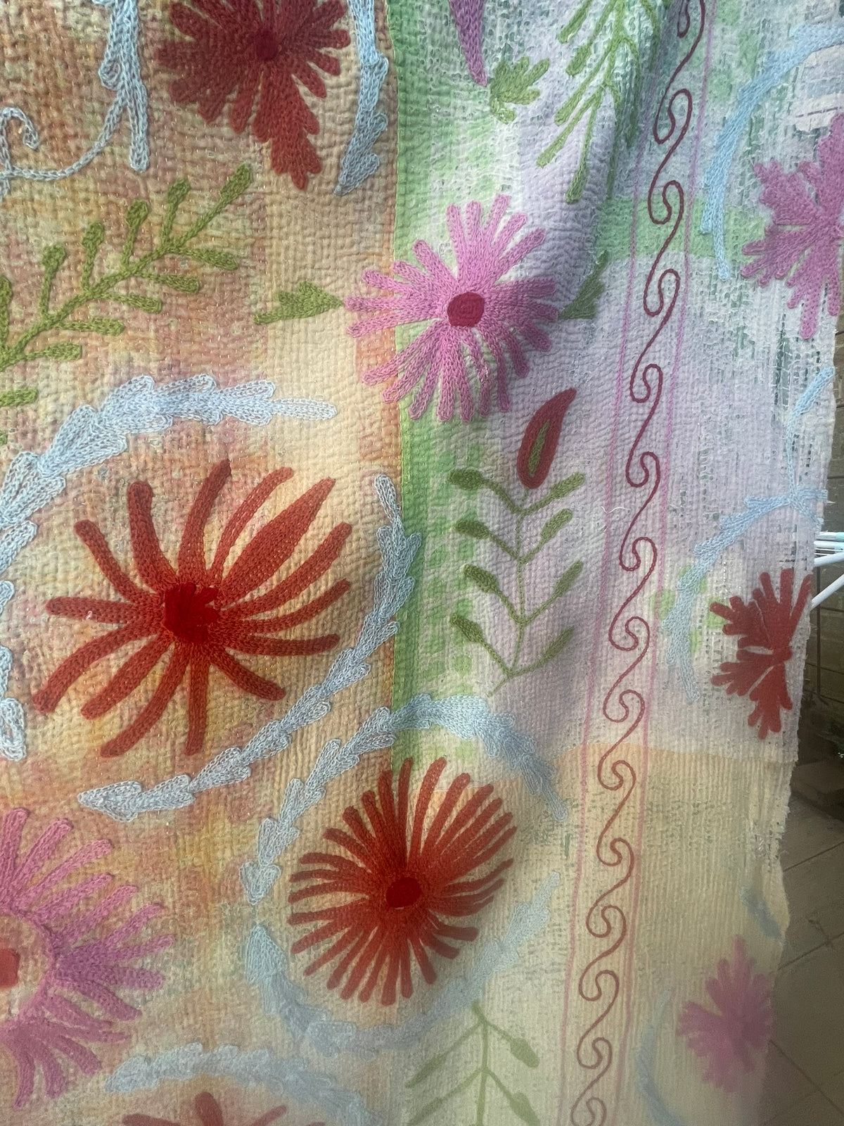 Suzani Vintage Kantha - POPPY