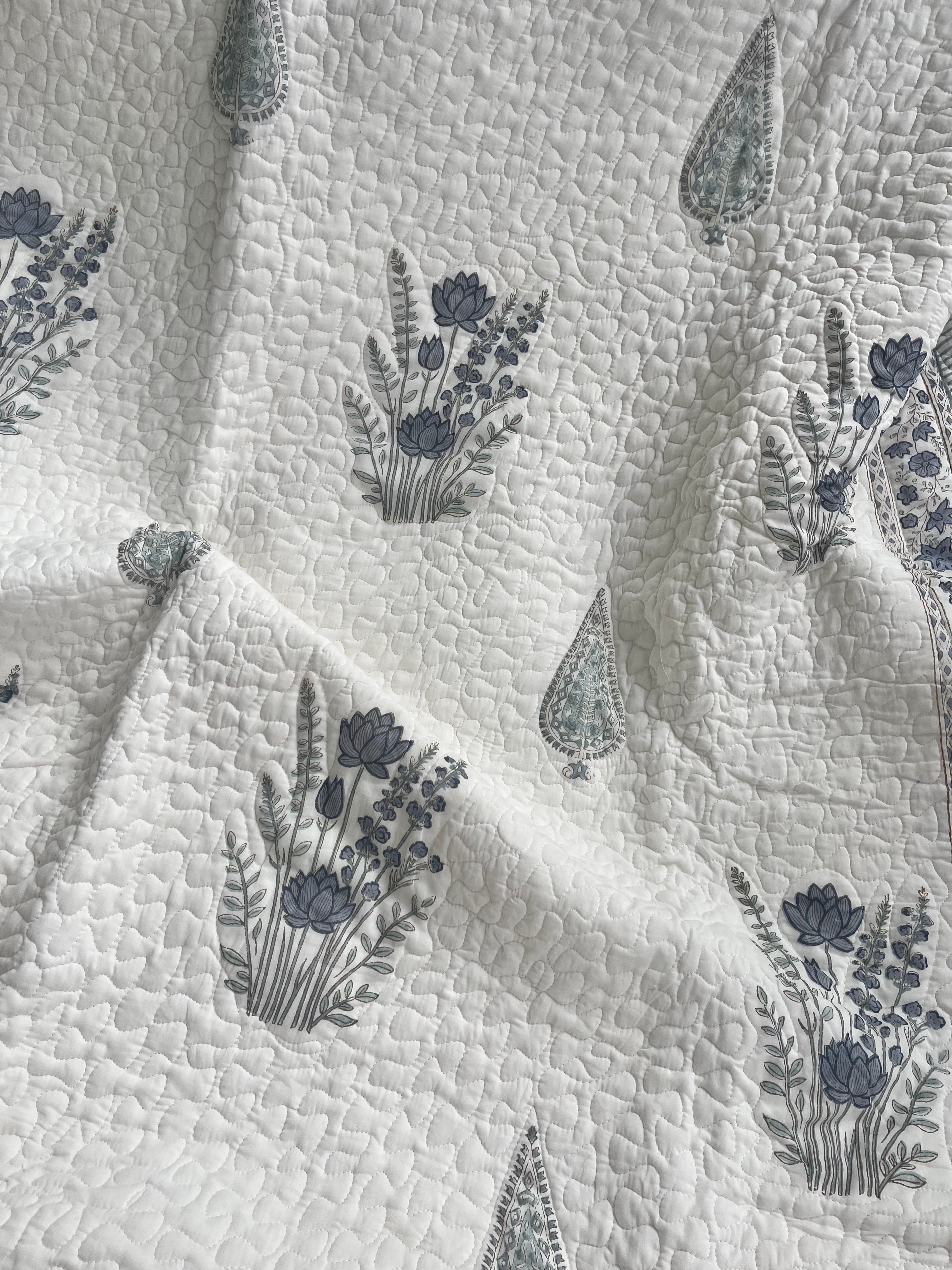 Cotton Quilt - Lavender