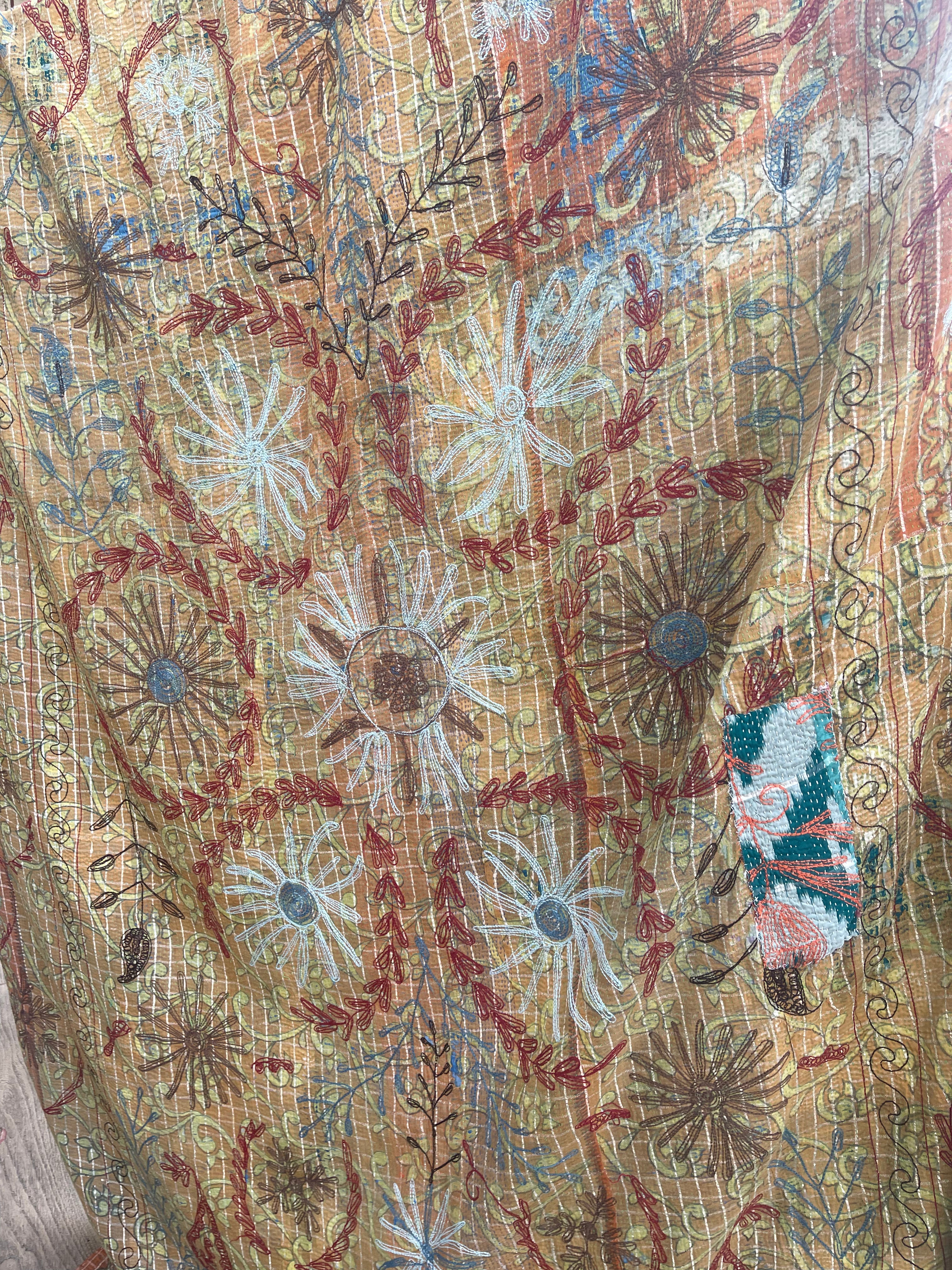 Suzani Vintage Kantha - ISLAND PARADISE